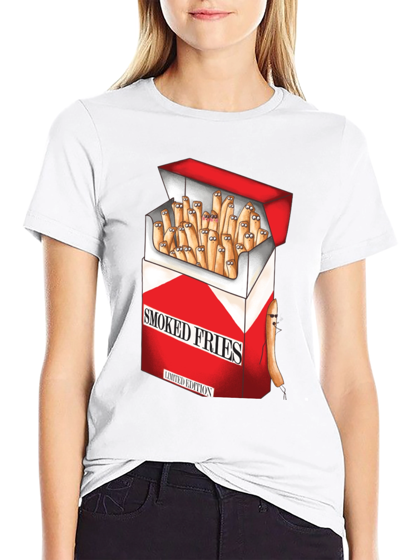 Smoked Fries Graphic T-Shirt - Limited Edition