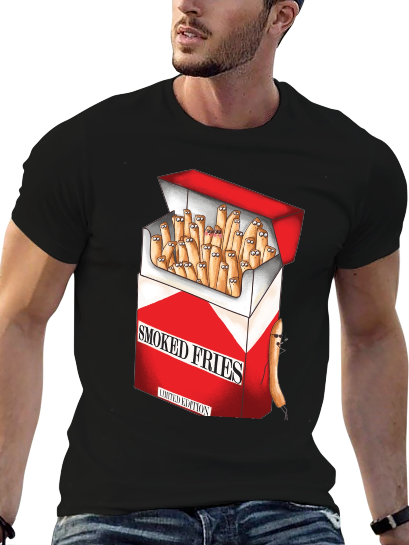 Smoked Fries Graphic T-Shirt - Limited Edition