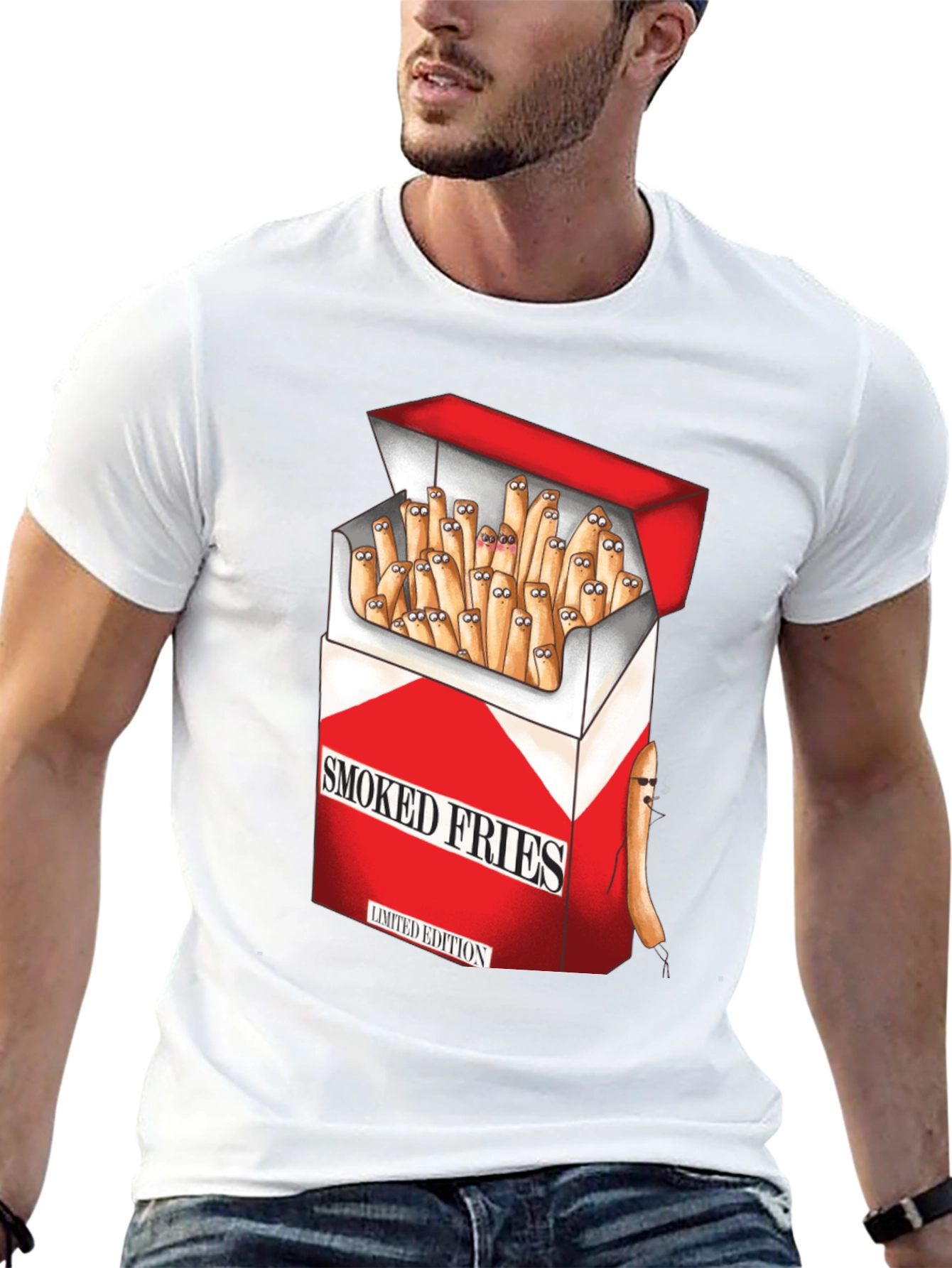 Smoked Fries Graphic T-Shirt - Limited Edition