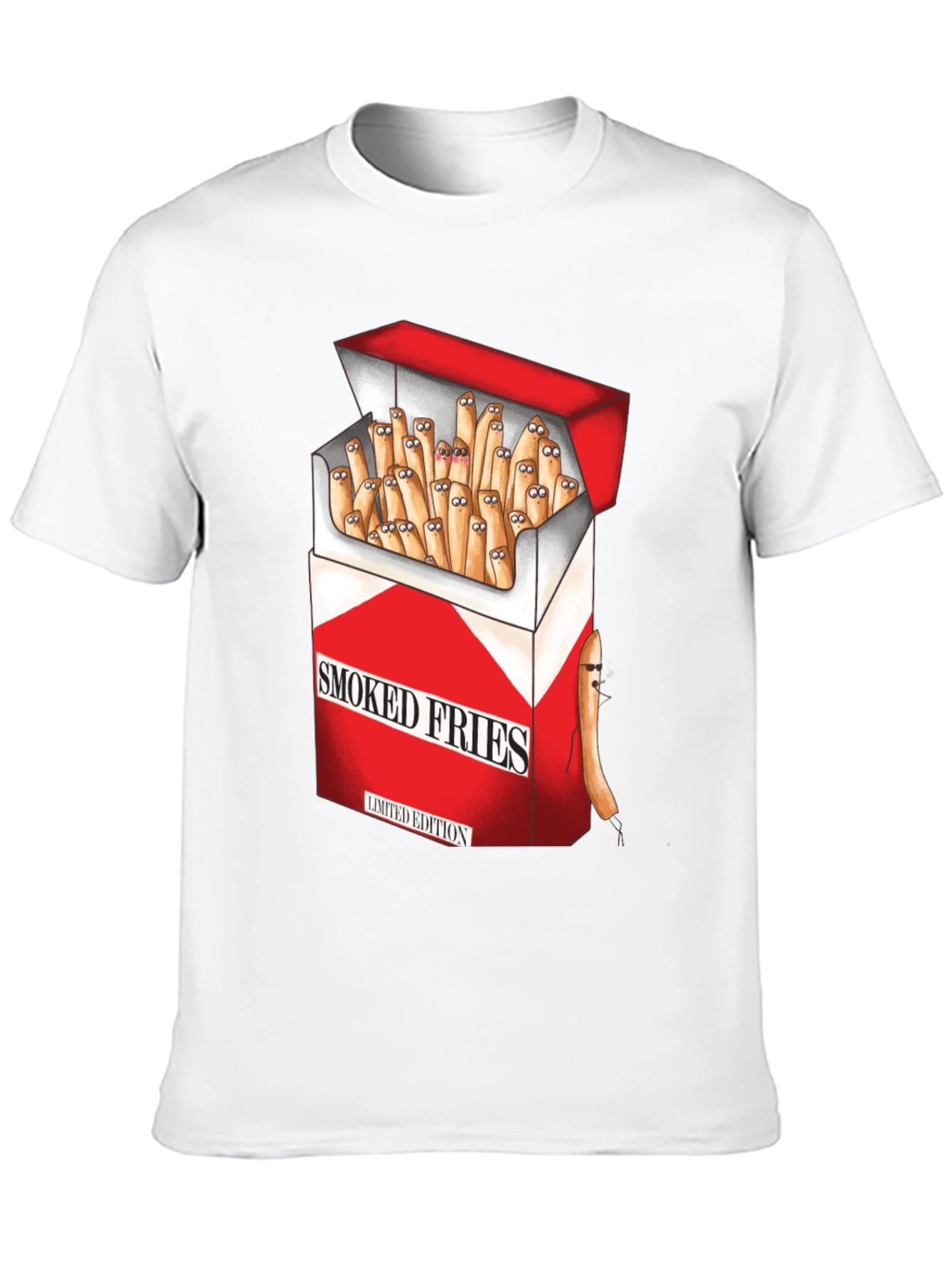 Smoked Fries Graphic T-Shirt - Limited Edition