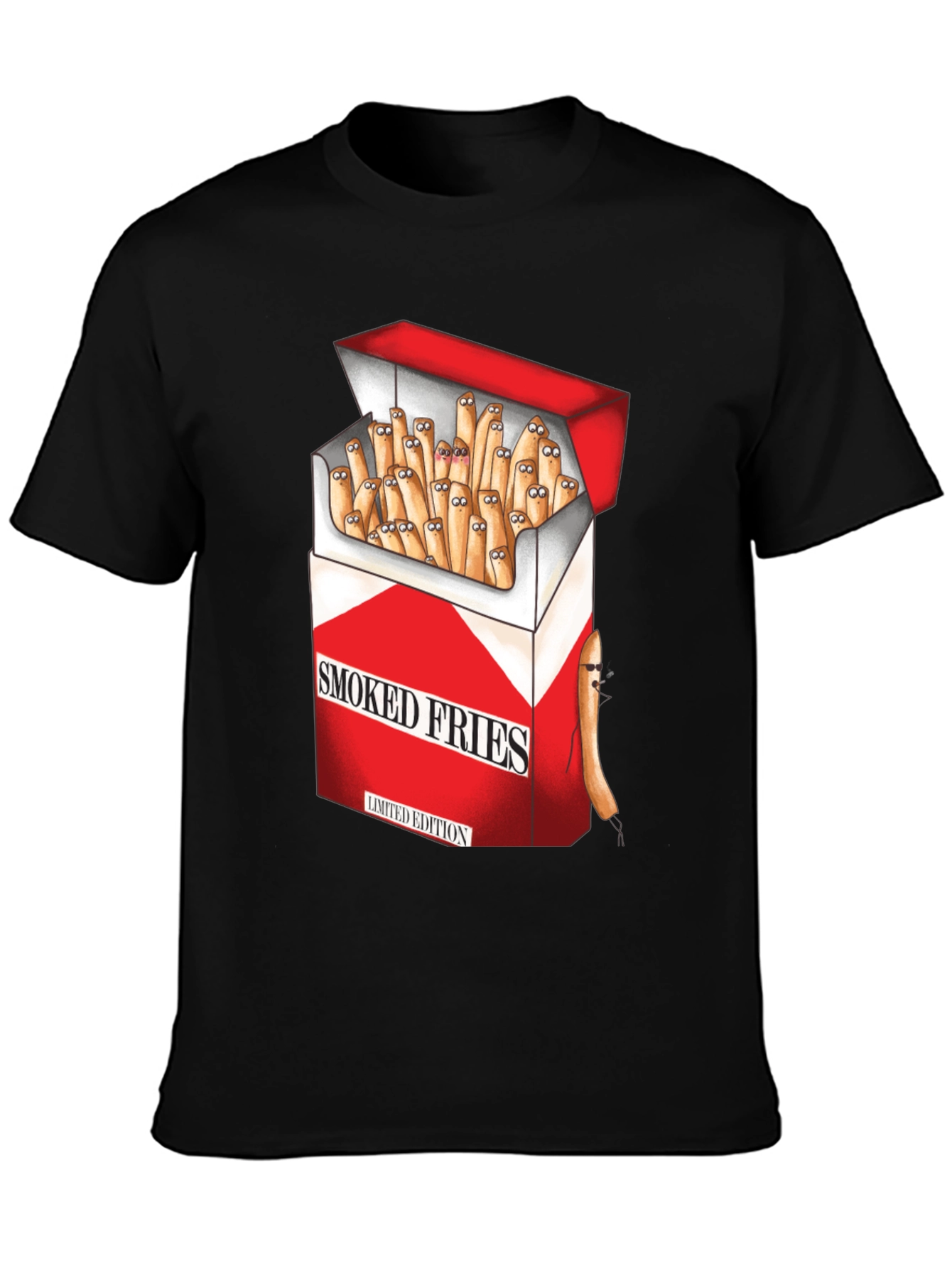 Smoked Fries Graphic T-Shirt - Limited Edition