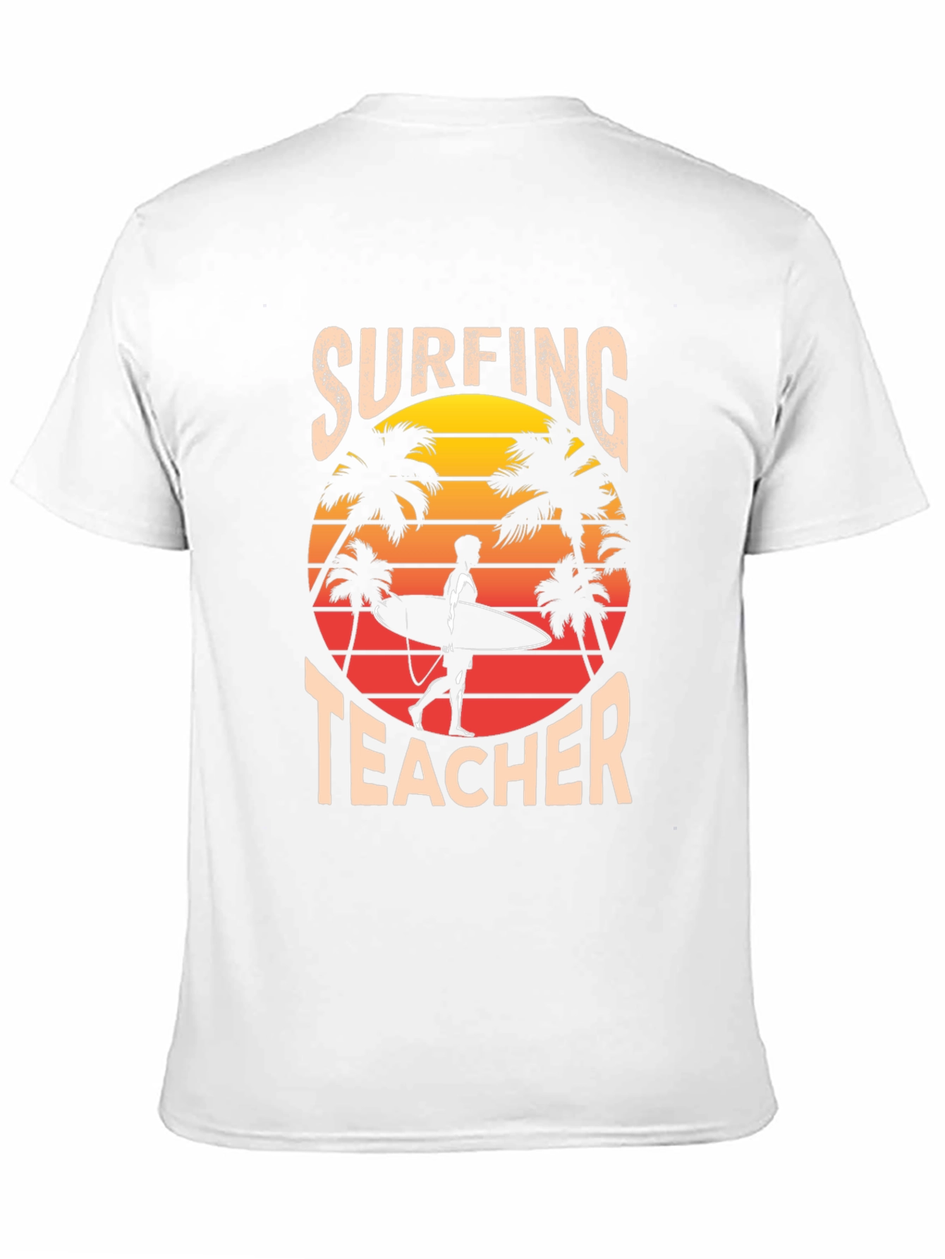 Surfing Teacher Graphic Tee - Beach Vibes