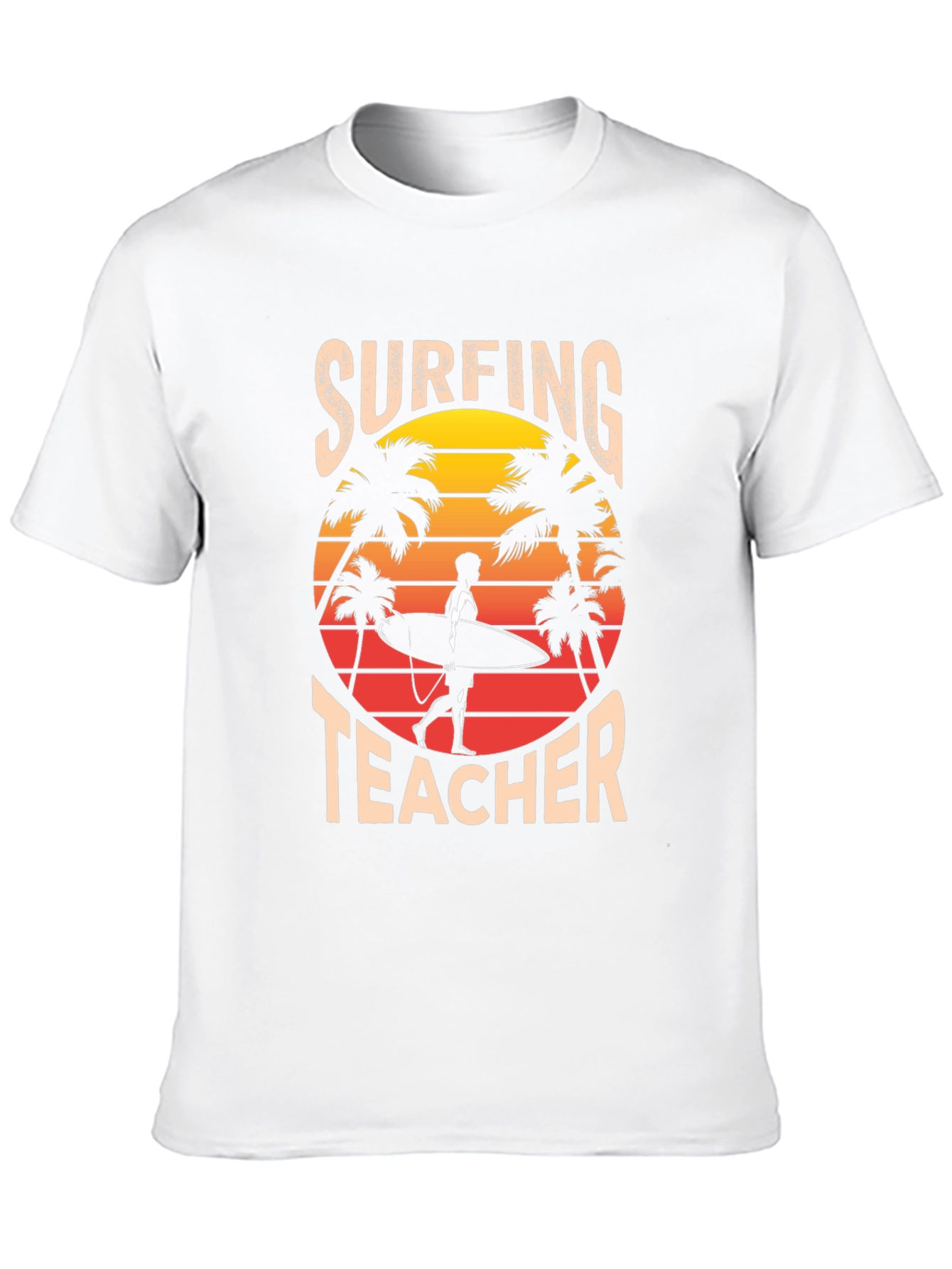 Surfing Teacher Graphic Tee - Beach Vibes