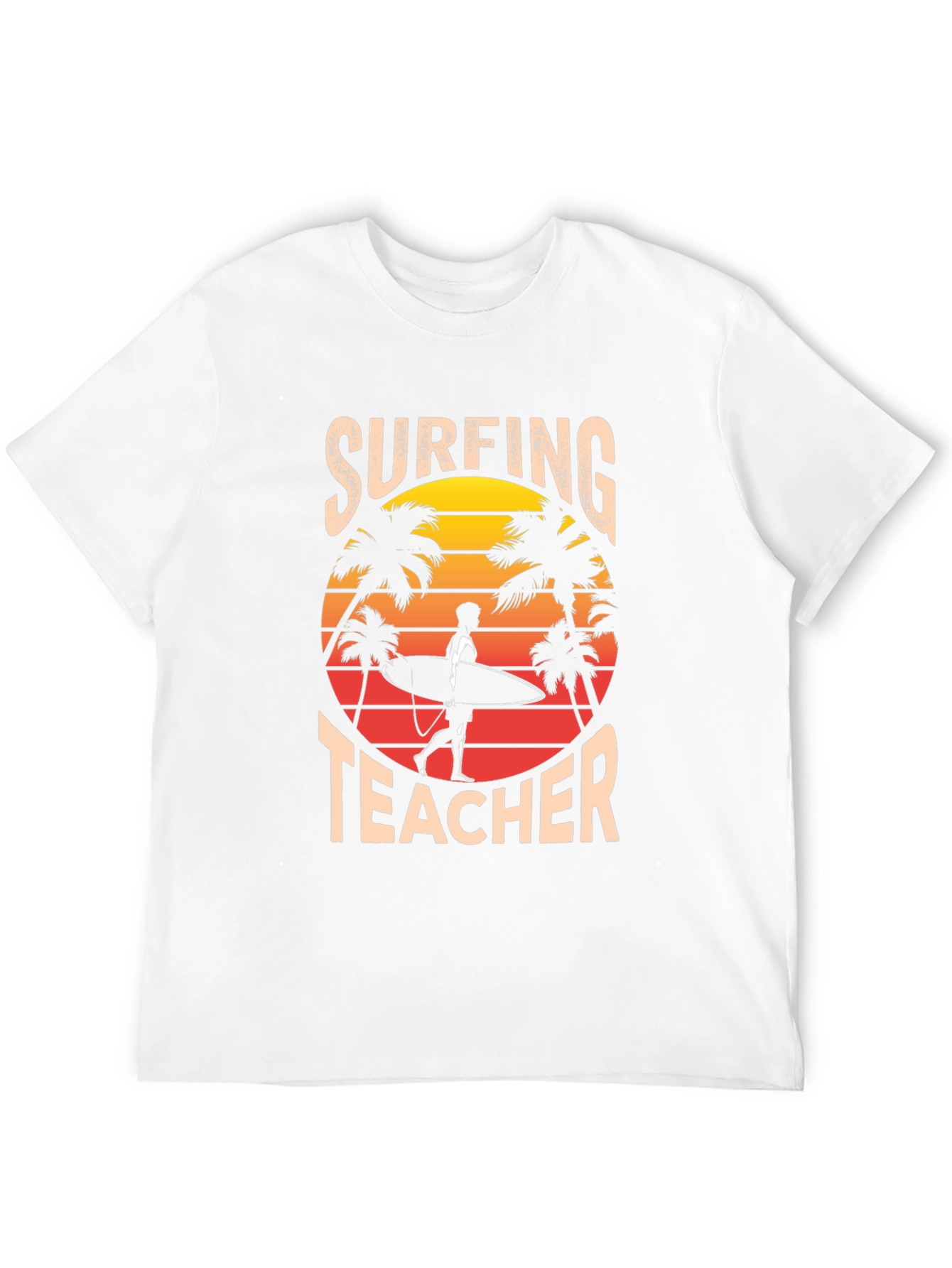 Surfing Teacher Graphic Tee - Beach Vibes