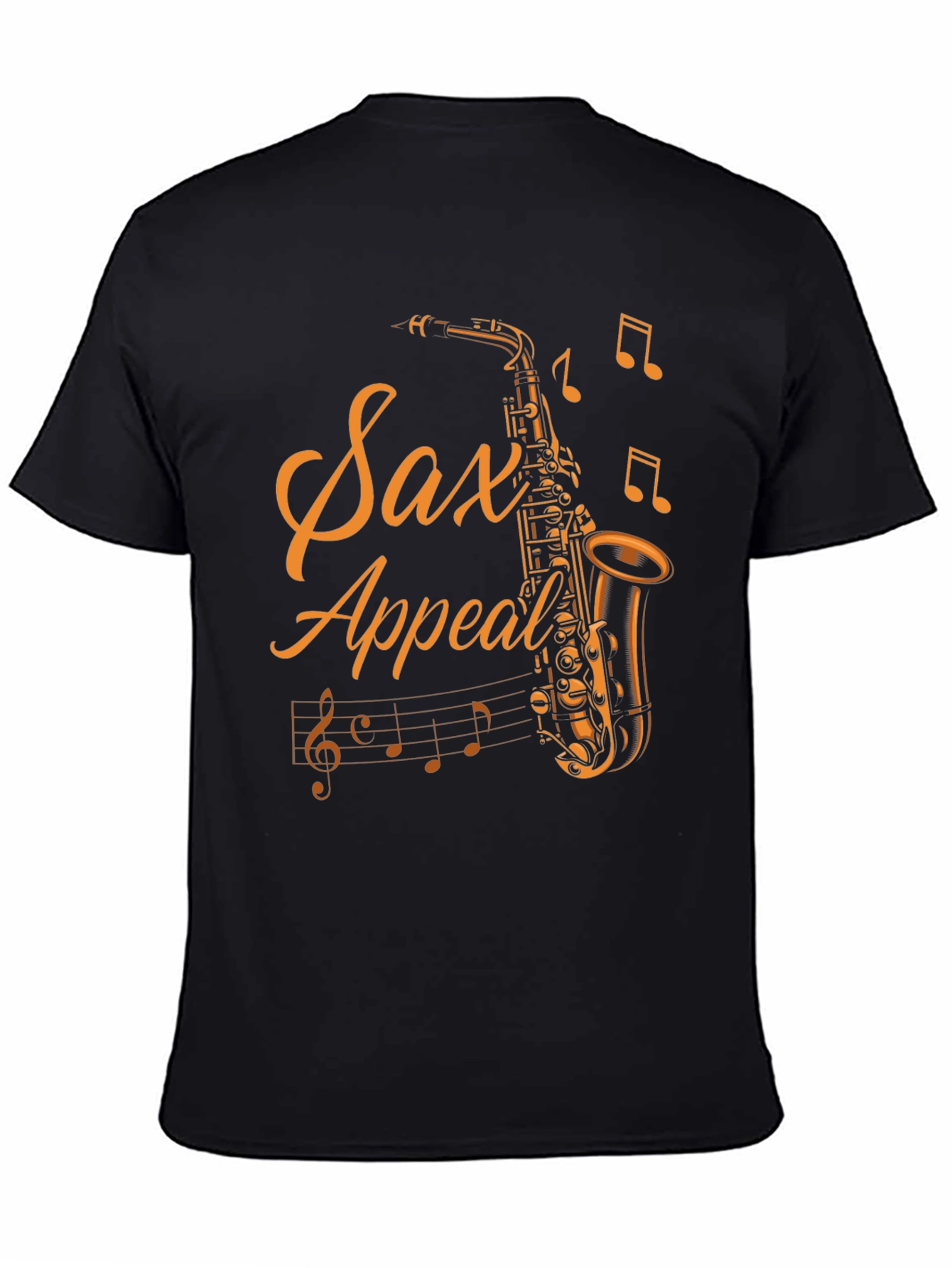 Sax Appeal Black T-Shirt