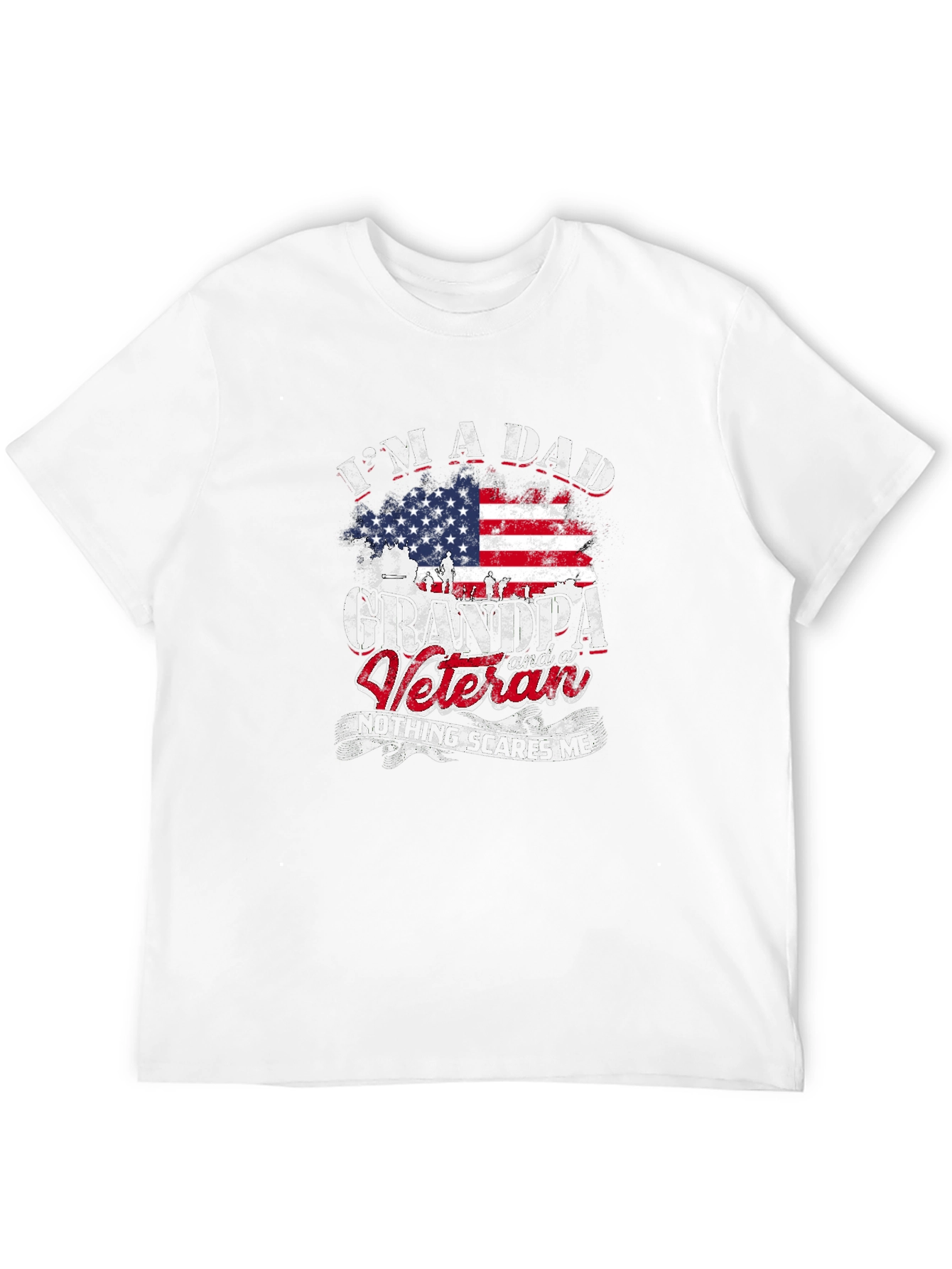 Im A Dad Grandpa Veteran Tee