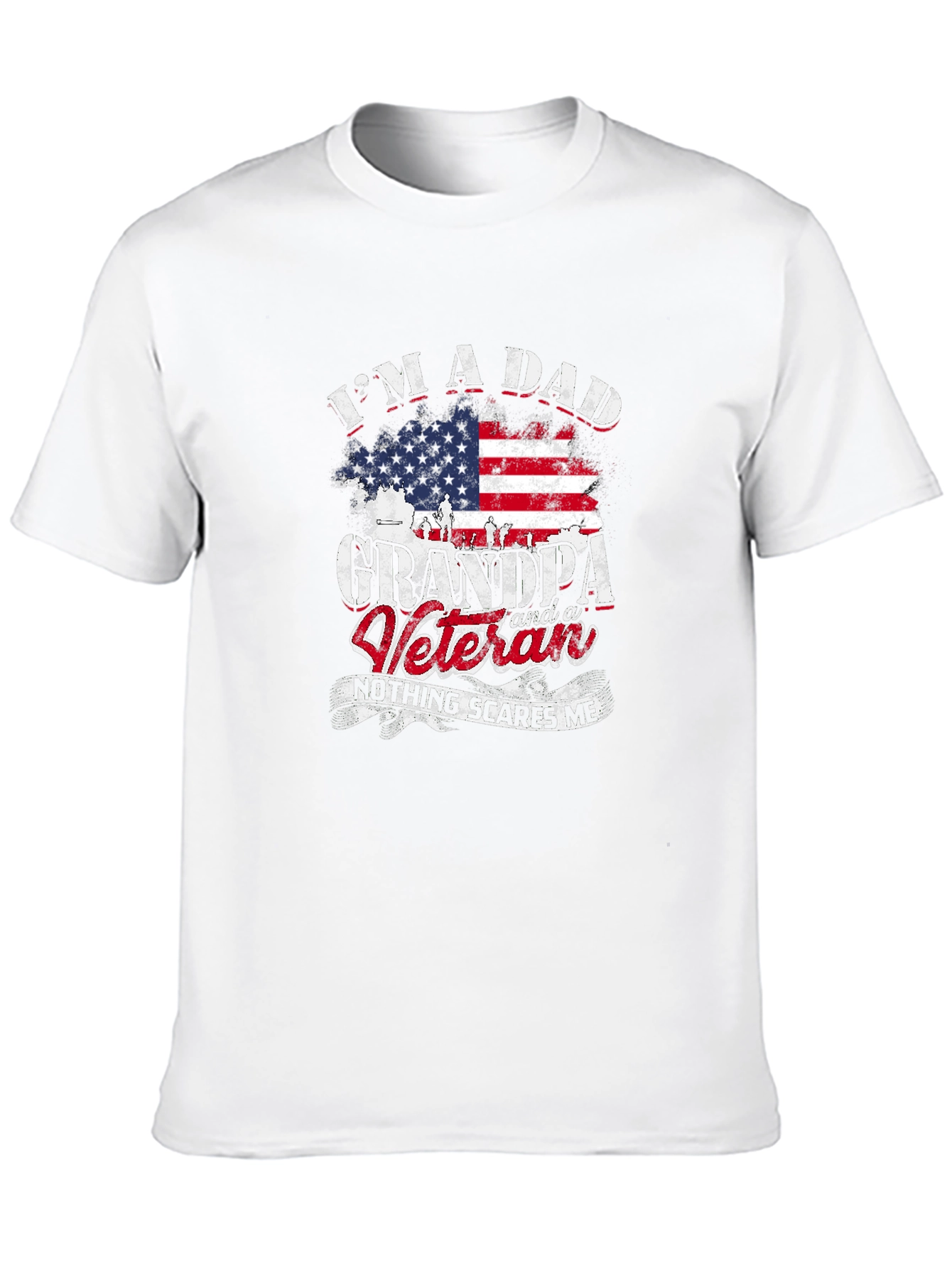 Im A Dad Grandpa Veteran Tee