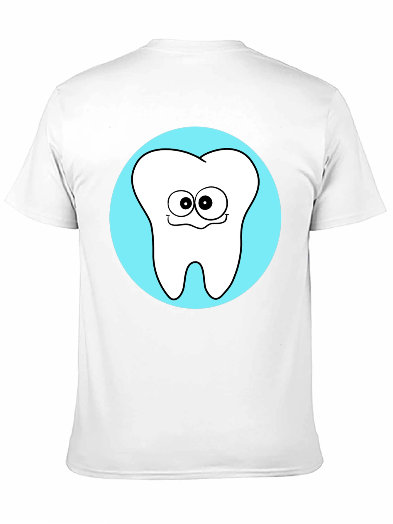 Funny Tooth Graphic T-Shirt - Black Cotton Tee