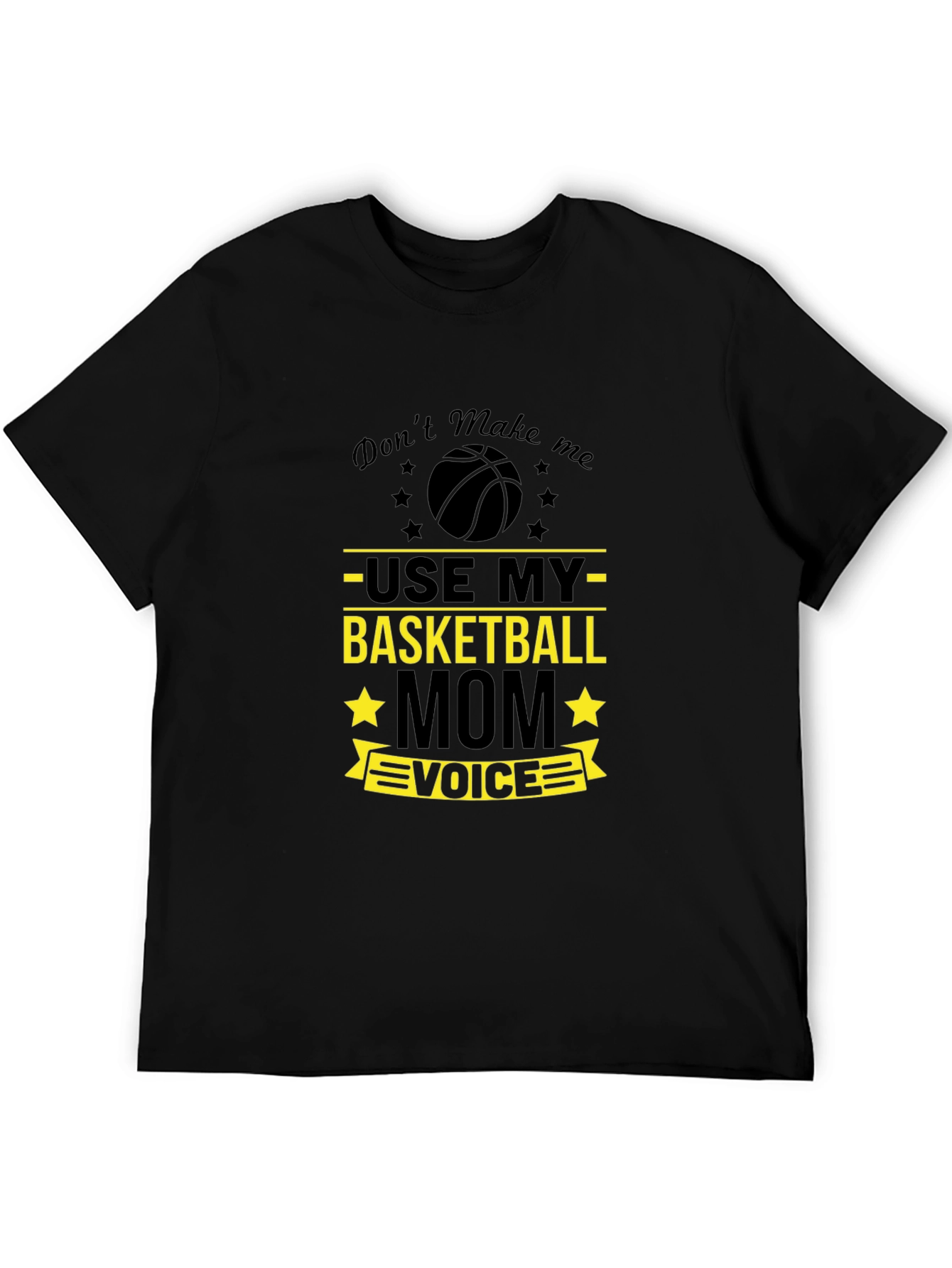 Basketball Mom T-Shirt - Use My Voice Graphic Tee
