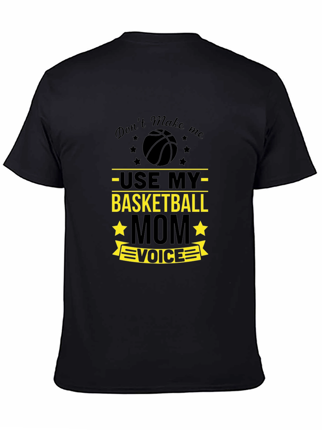 Basketball Mom T-Shirt - Use My Voice Graphic Tee