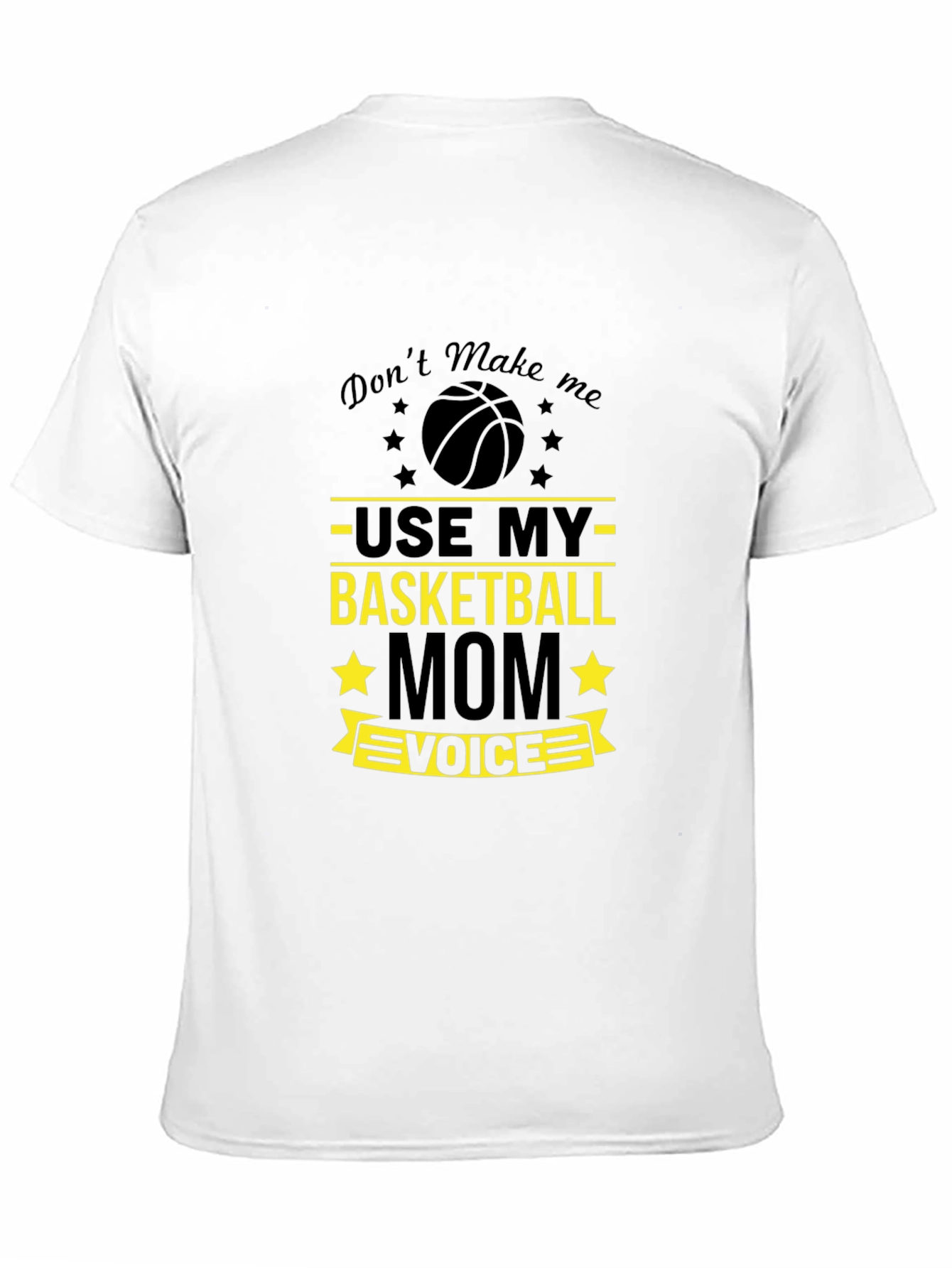 Basketball Mom T-Shirt - Use My Voice Graphic Tee