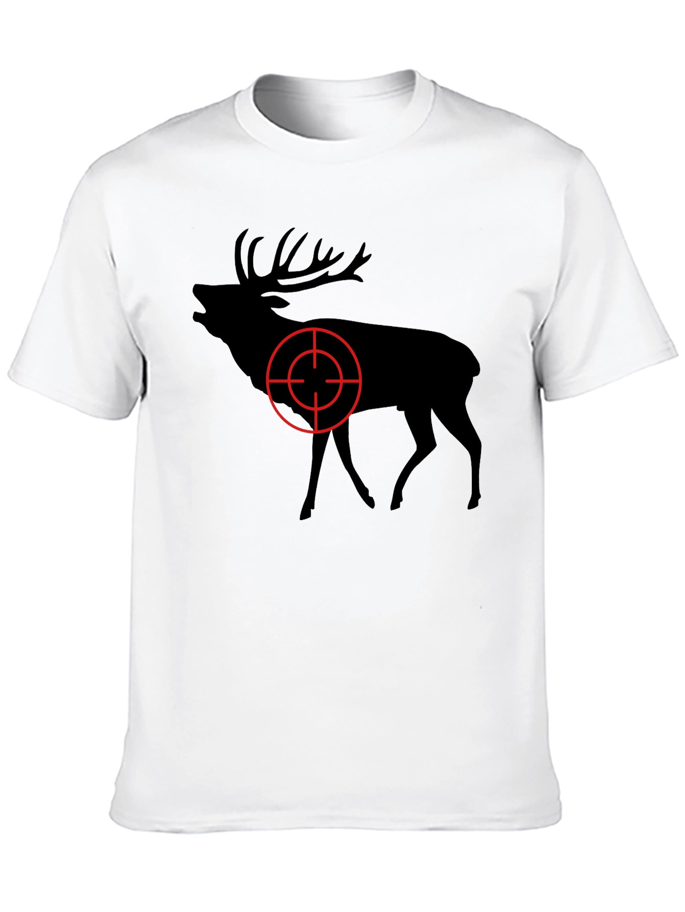 Deer Target Graphic Tee - Hunting Season T-Shirt