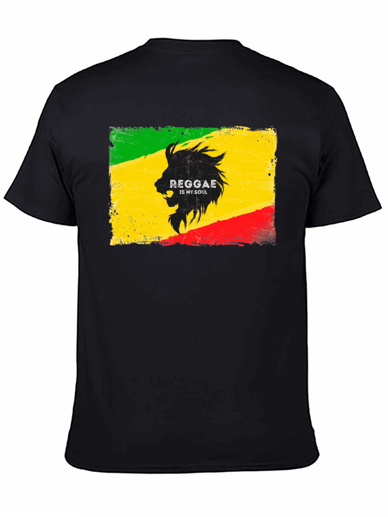 Reggae is My Soul T-Shirt - Lion Graphic Tee