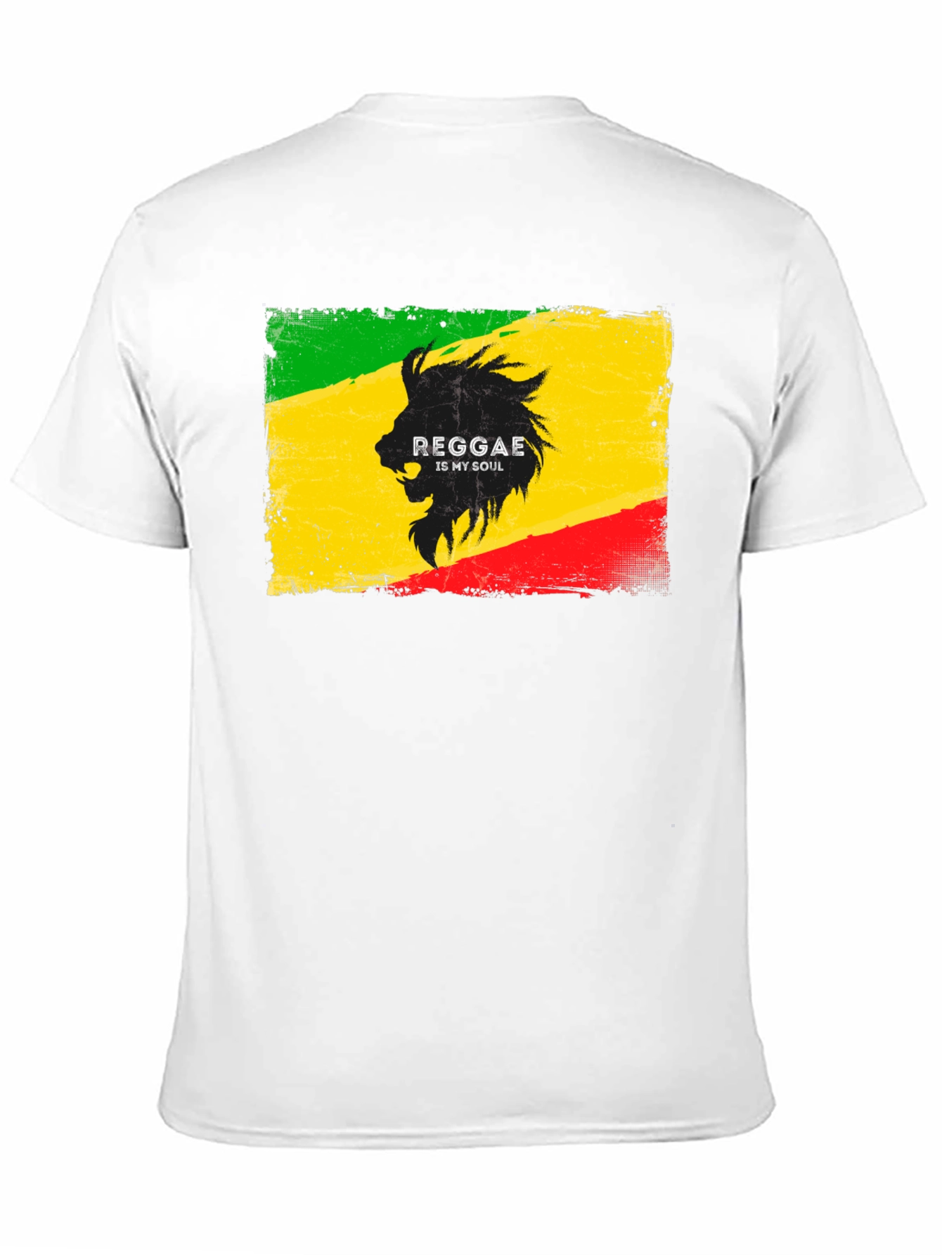 Reggae is My Soul T-Shirt - Lion Graphic Tee