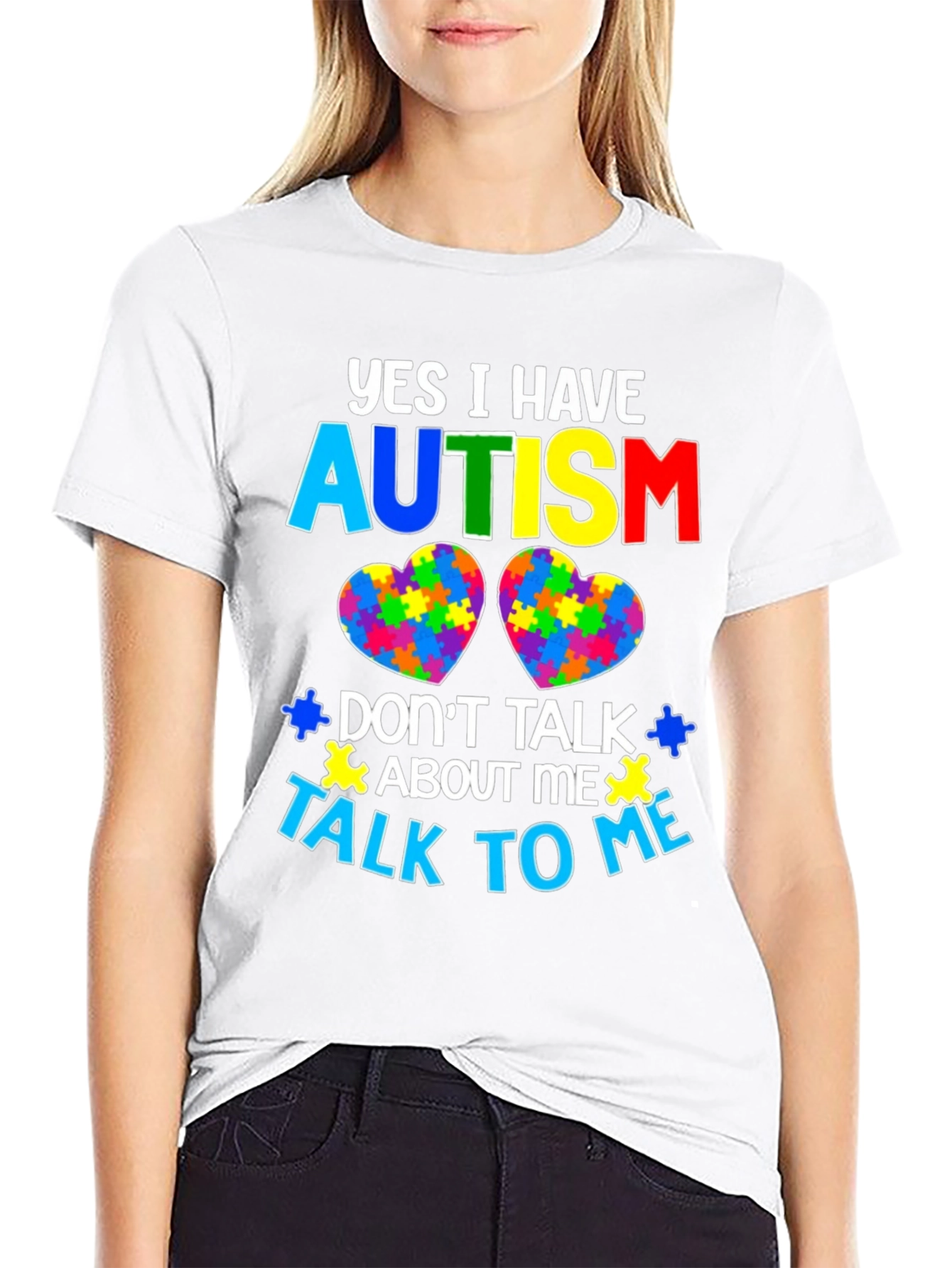 Autism Awareness T-Shirt - Yes I Have Autism