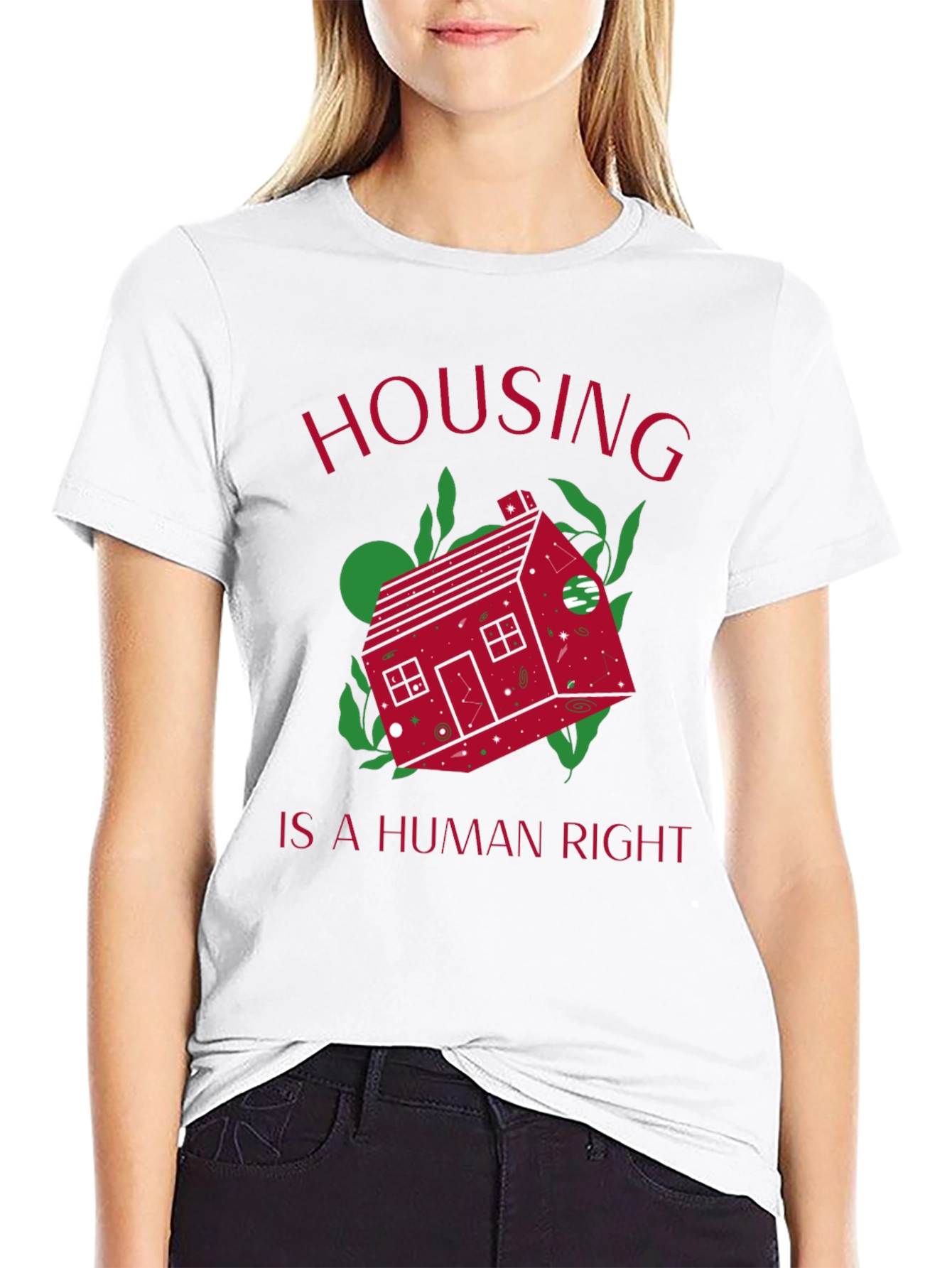 Housing is a Human Right Graphic Tee