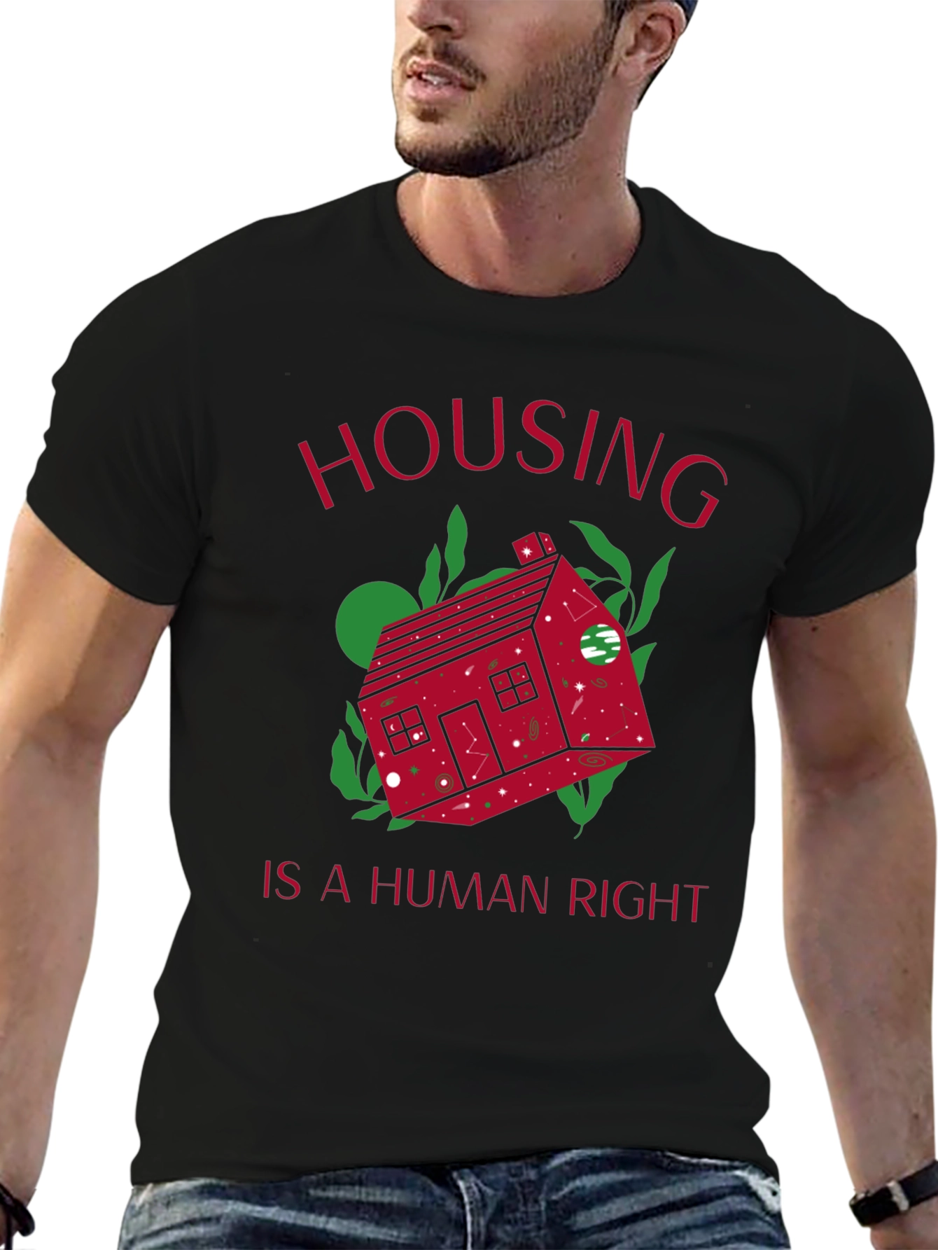 Housing is a Human Right Graphic Tee