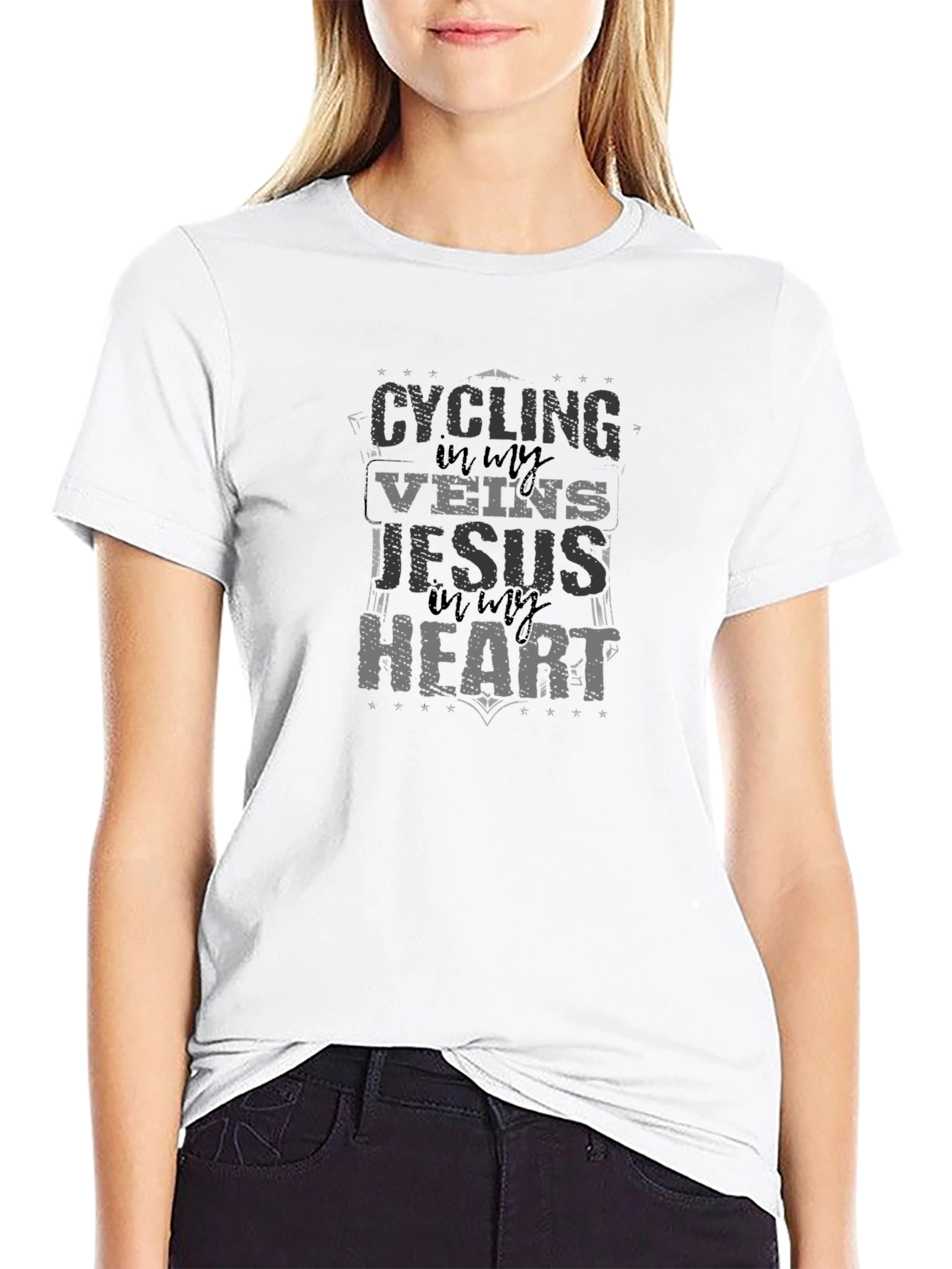 Cycling & Jesus T-Shirt