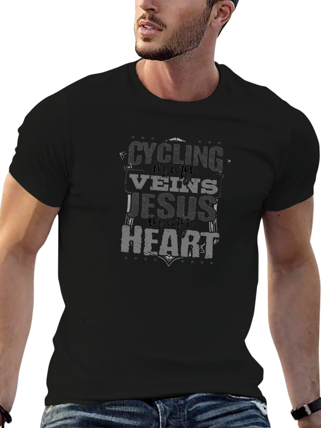 Cycling & Jesus T-Shirt