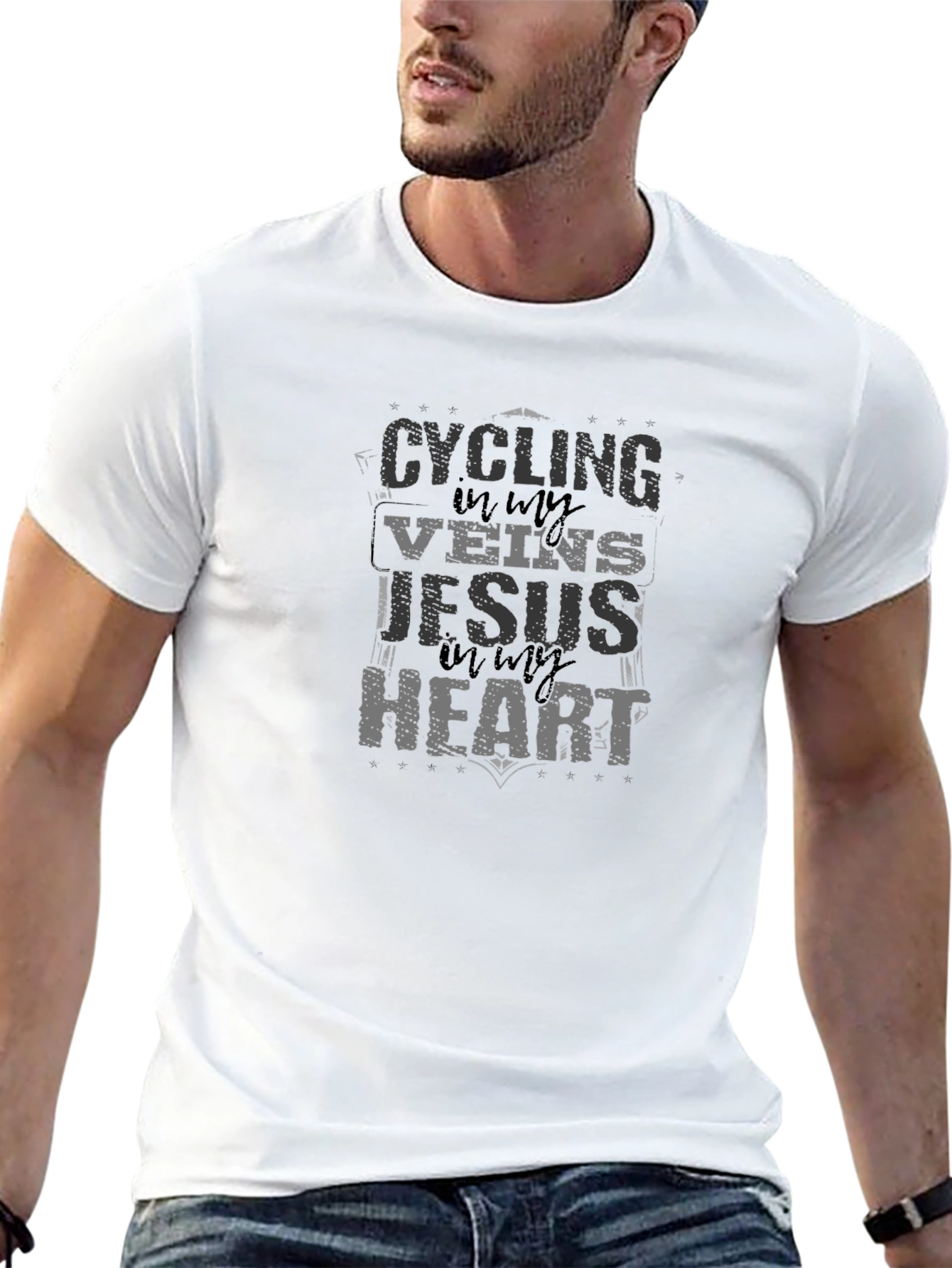 Cycling & Jesus T-Shirt