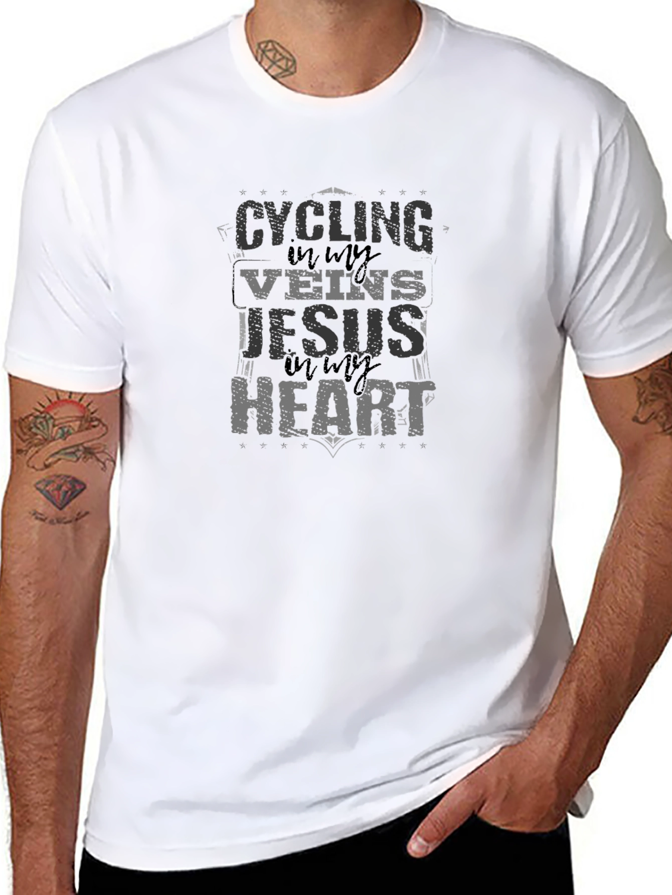 Cycling & Jesus T-Shirt