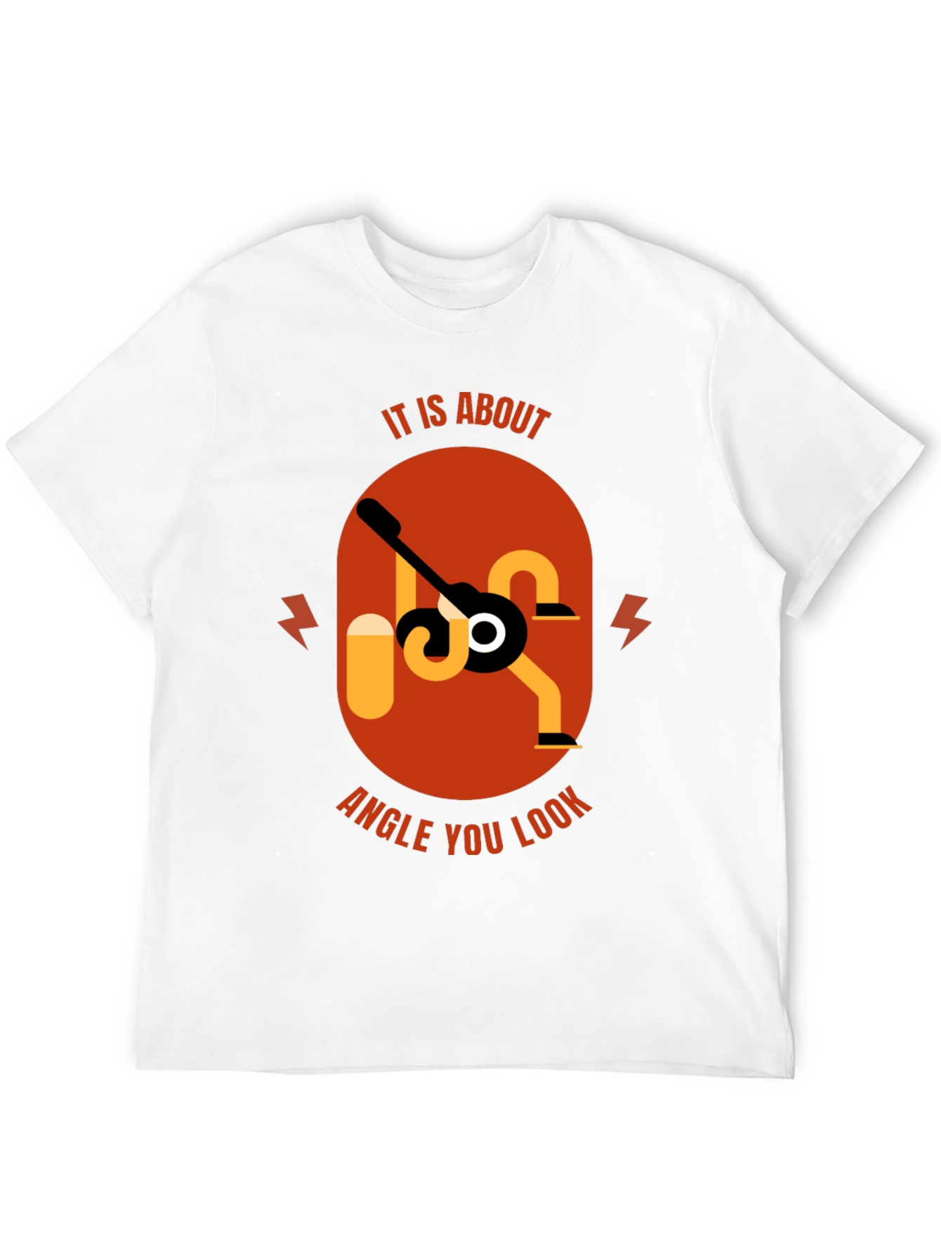 Abstract Guitar Angle T-Shirt
