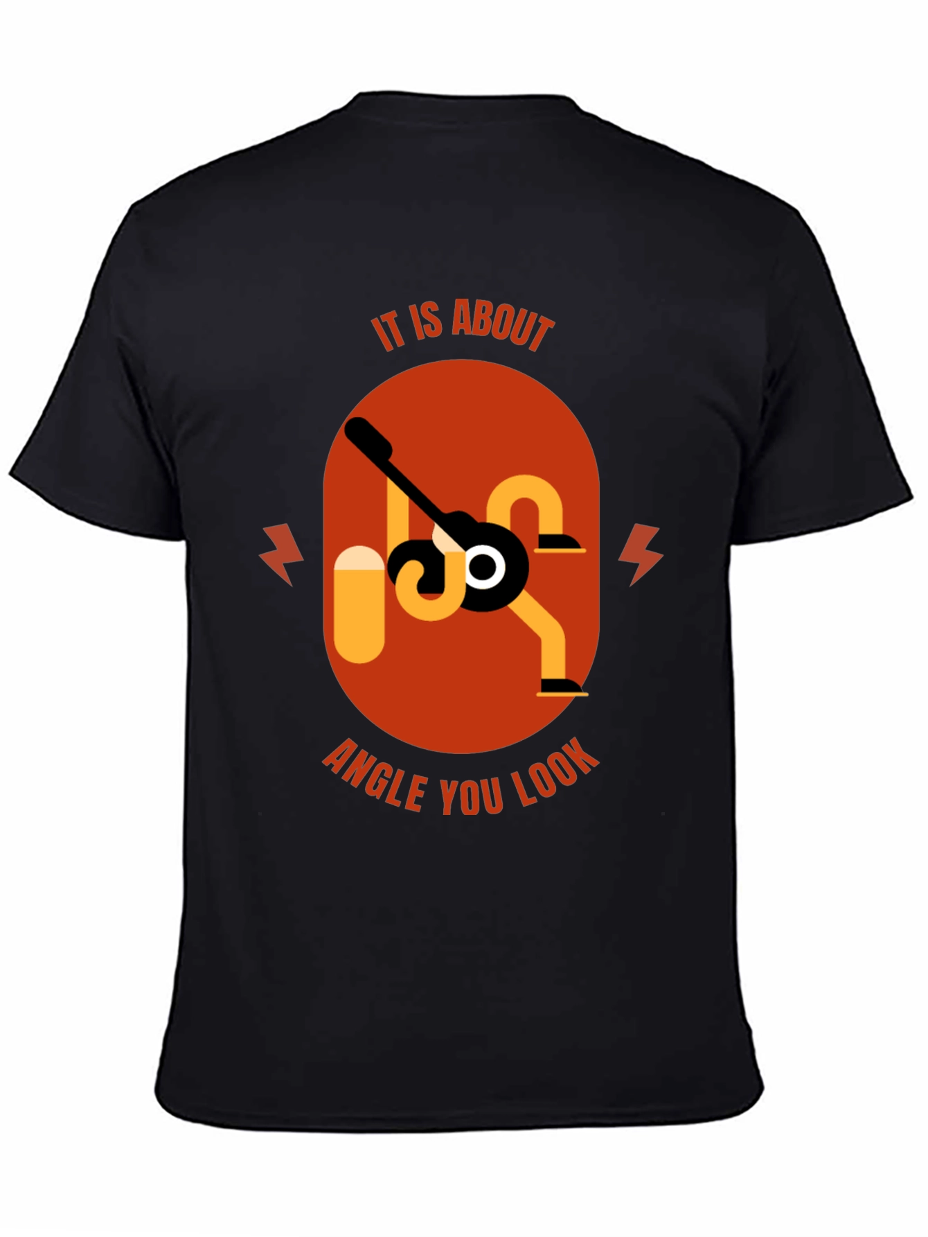 Abstract Guitar Angle T-Shirt