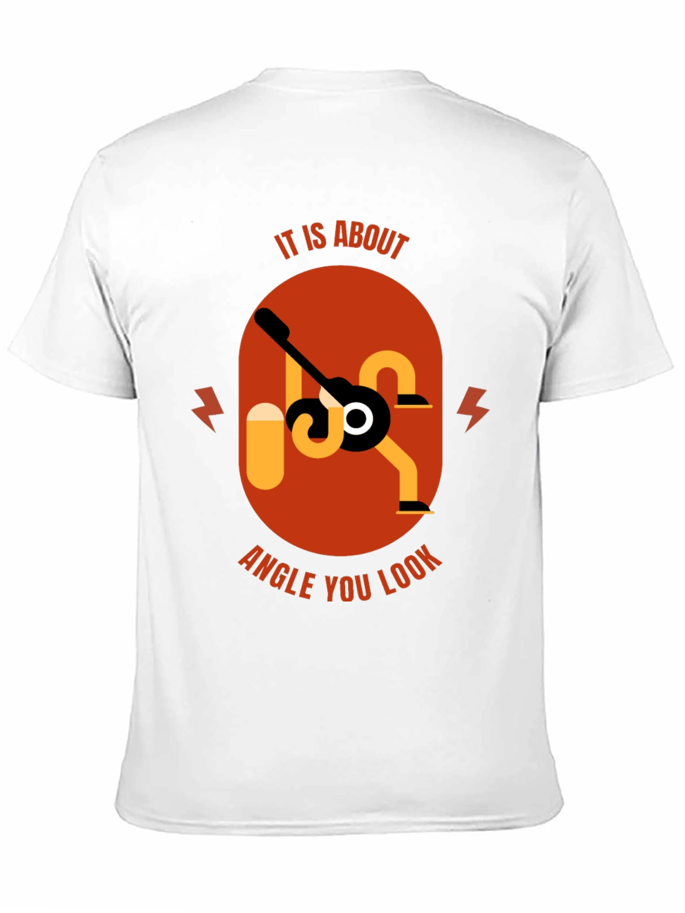 Abstract Guitar Angle T-Shirt