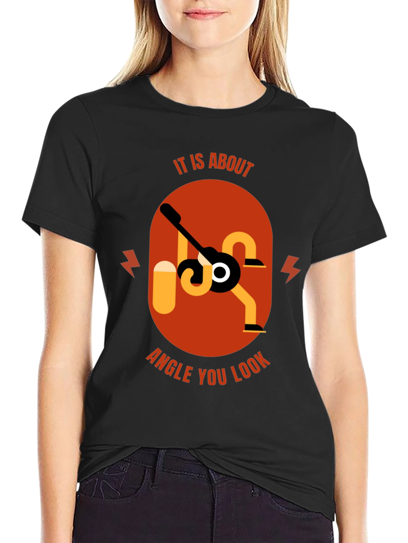 Abstract Guitar Angle T-Shirt