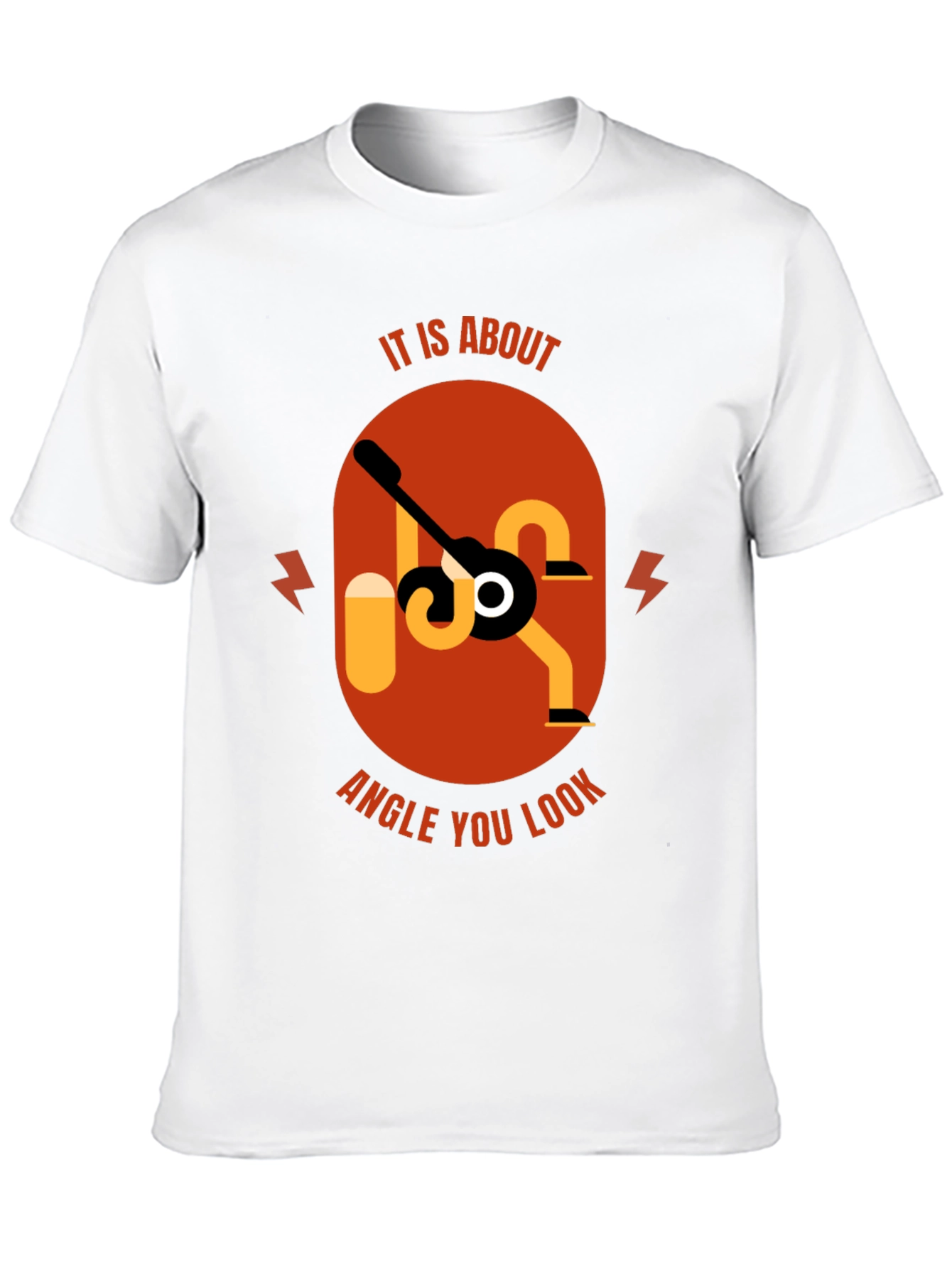 Abstract Guitar Angle T-Shirt
