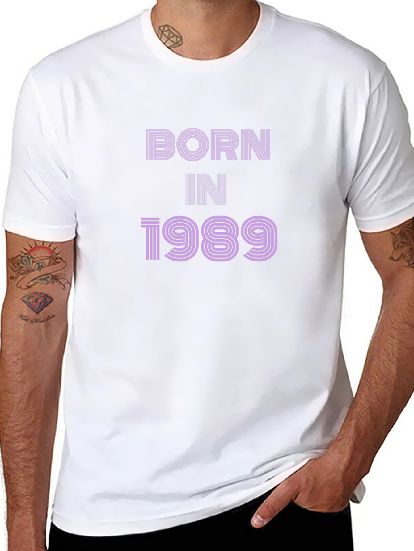 Born In 1989 T-Shirt - Retro Birthday Tee
