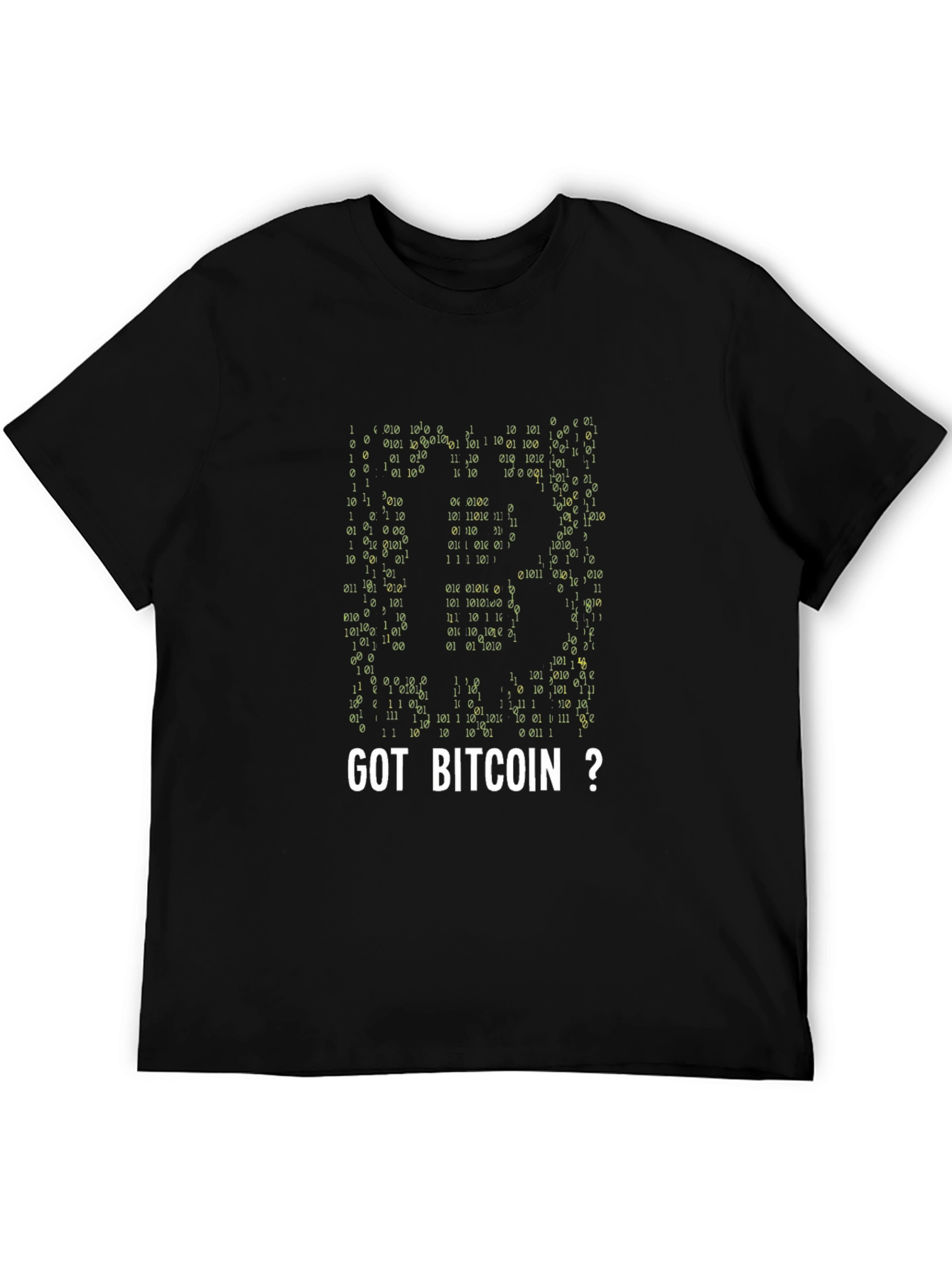 Got Bitcoin? Black Crypto Enthusiast T-Shirt
