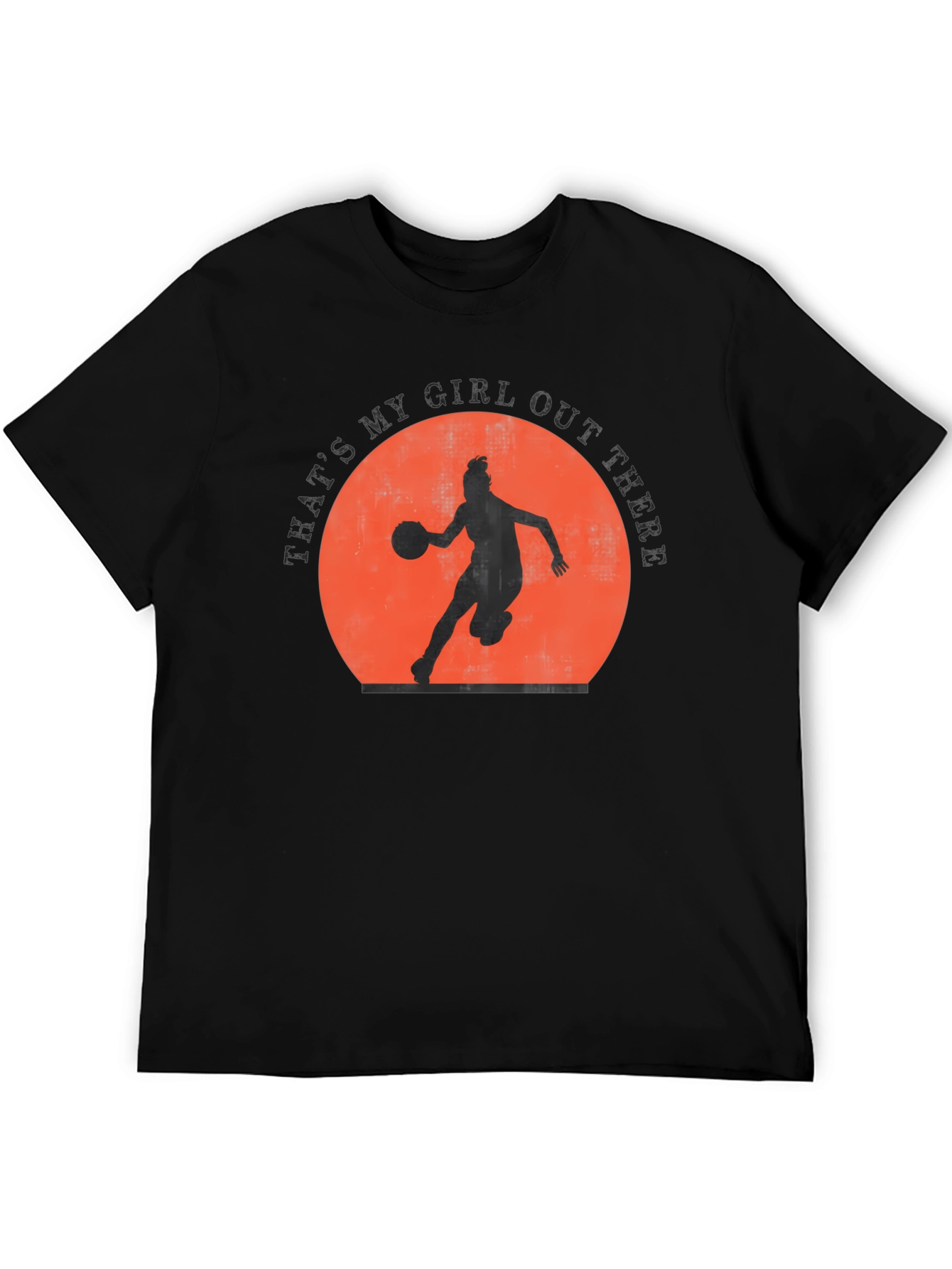 Basketball Girl T-Shirt - Thats My Girl Out There!