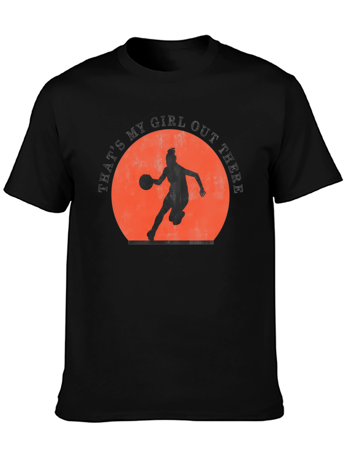 Basketball Girl T-Shirt - Thats My Girl Out There!