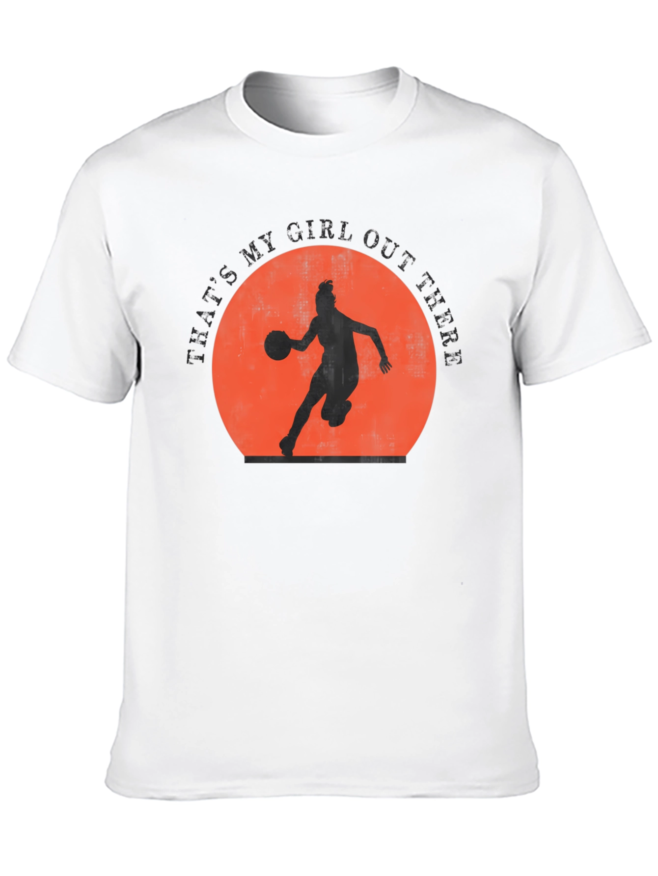 Basketball Girl T-Shirt - Thats My Girl Out There!