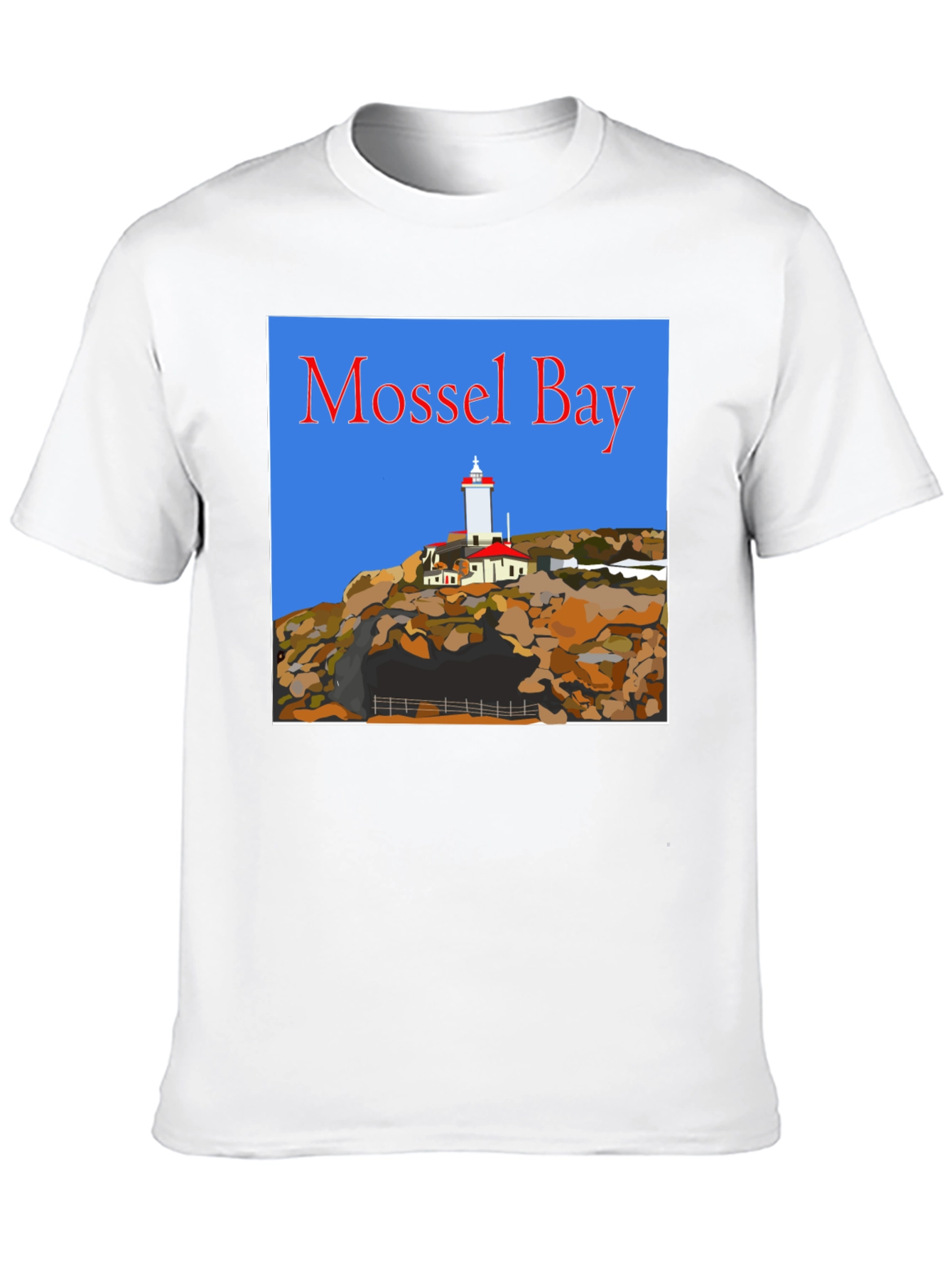 Mossel Bay Lighthouse Graphic T-Shirt