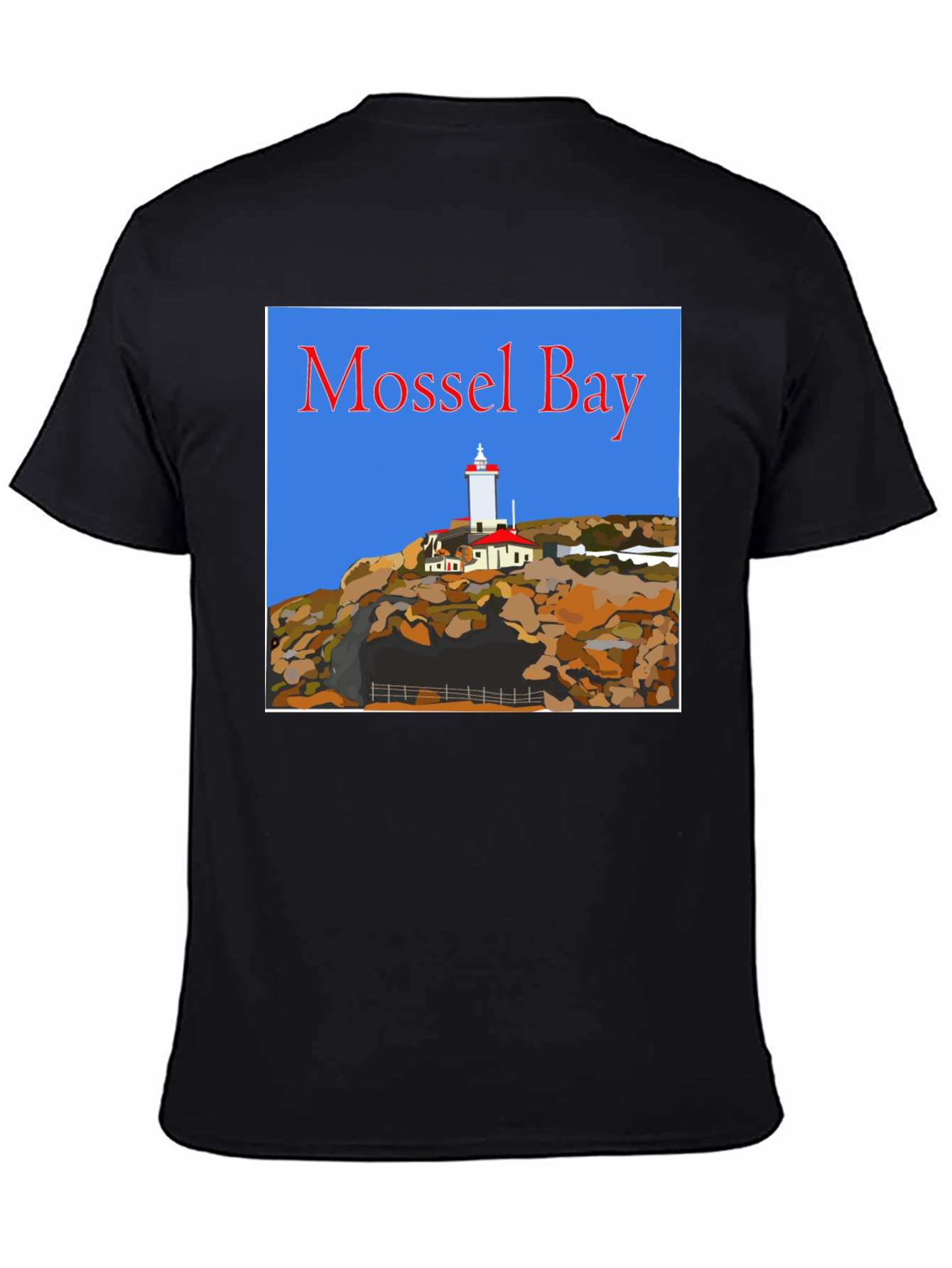 Mossel Bay Lighthouse Graphic T-Shirt