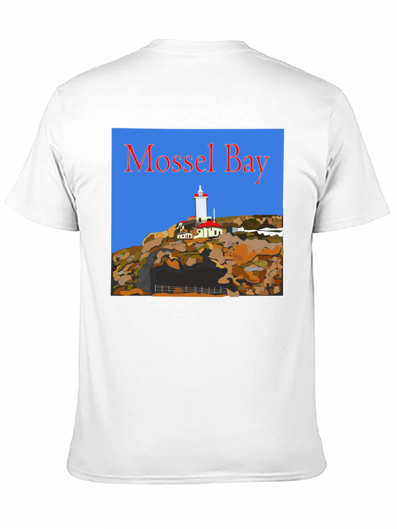 Mossel Bay Lighthouse Graphic T-Shirt