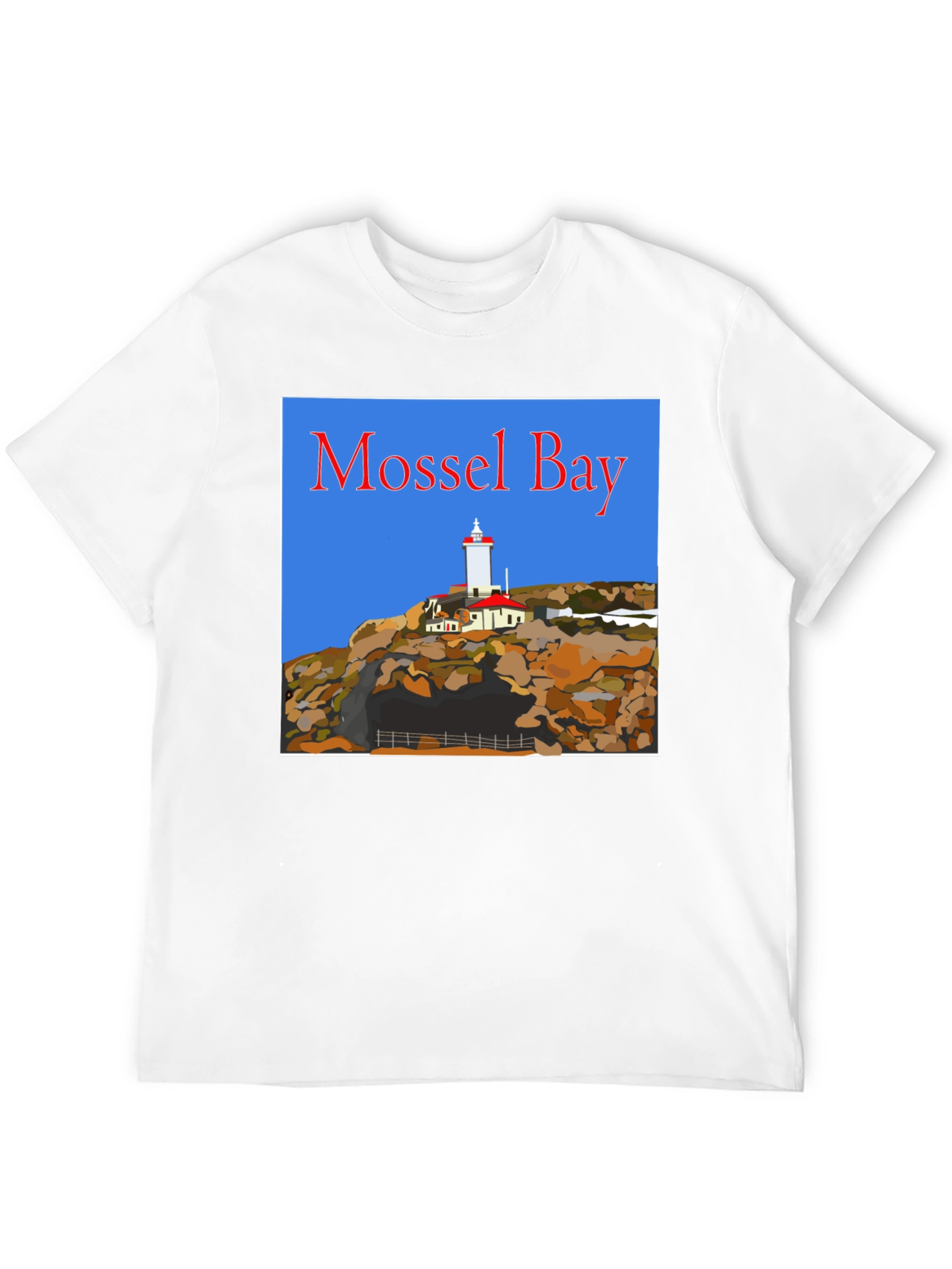 Mossel Bay Lighthouse Graphic T-Shirt
