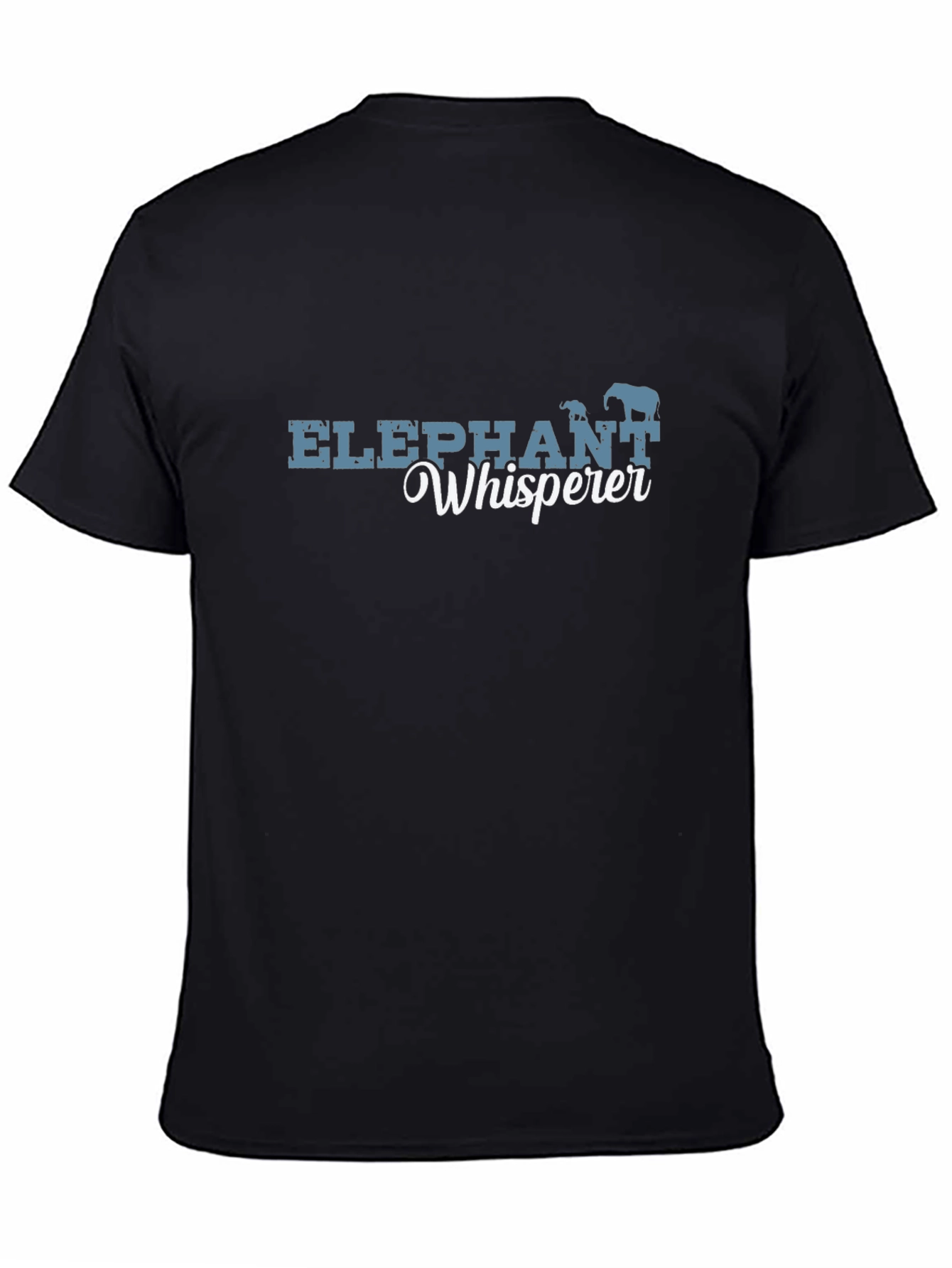 Elephant Whisperer Graphic Tee - Black
