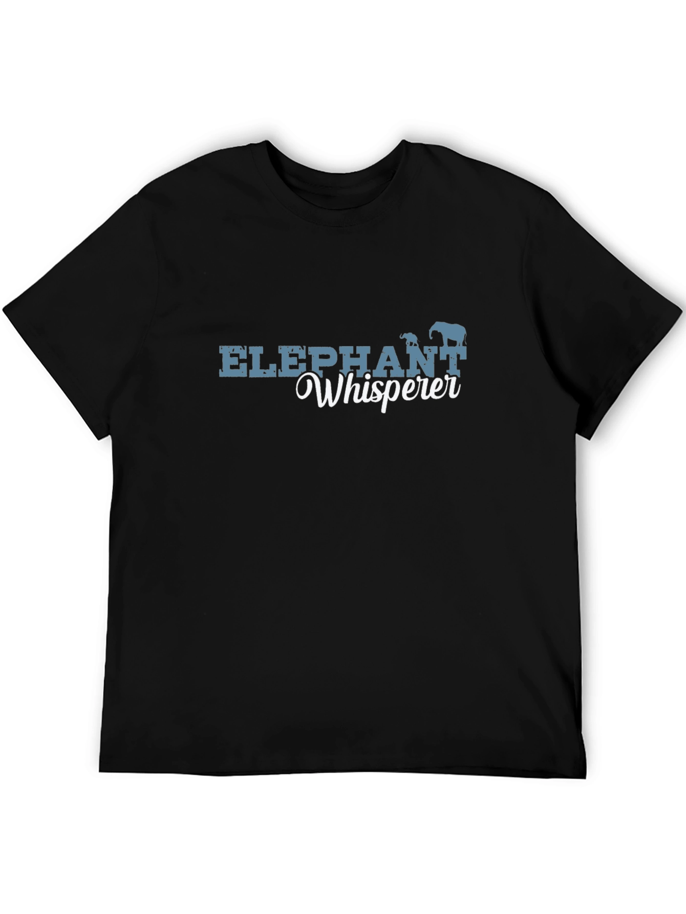 Elephant Whisperer Graphic Tee - Black