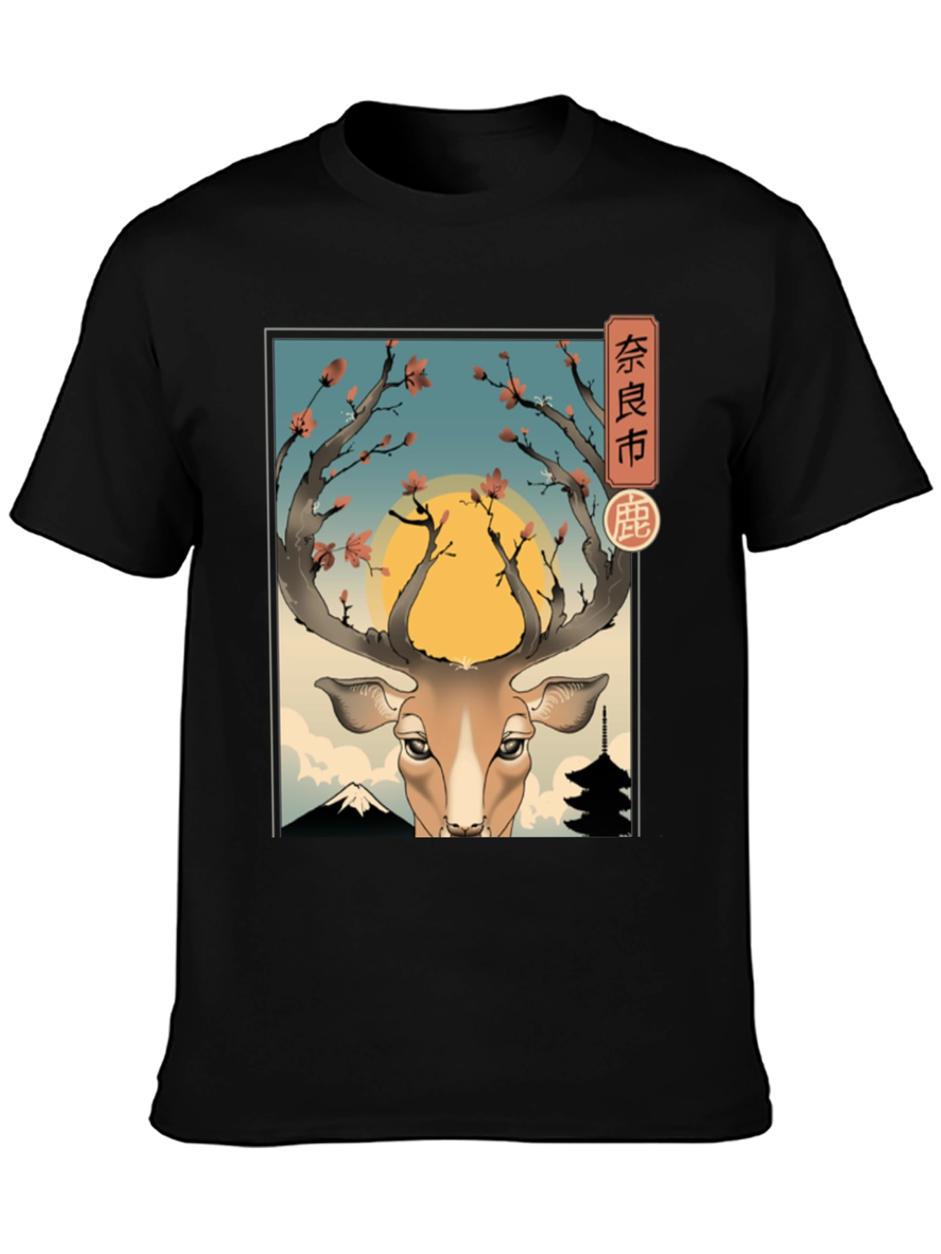 Japanese Nara Deer Graphic Tee