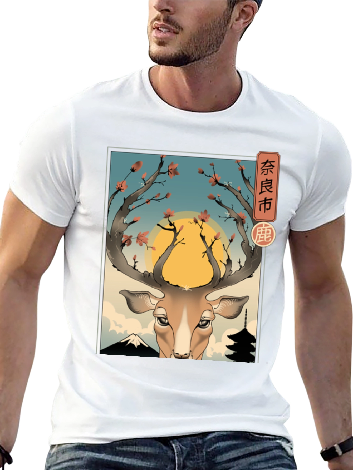 Japanese Nara Deer Graphic Tee