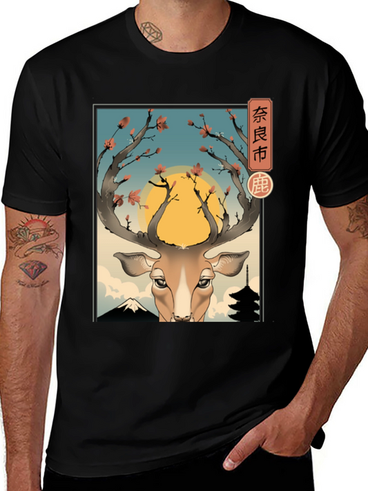 Japanese Nara Deer Graphic Tee