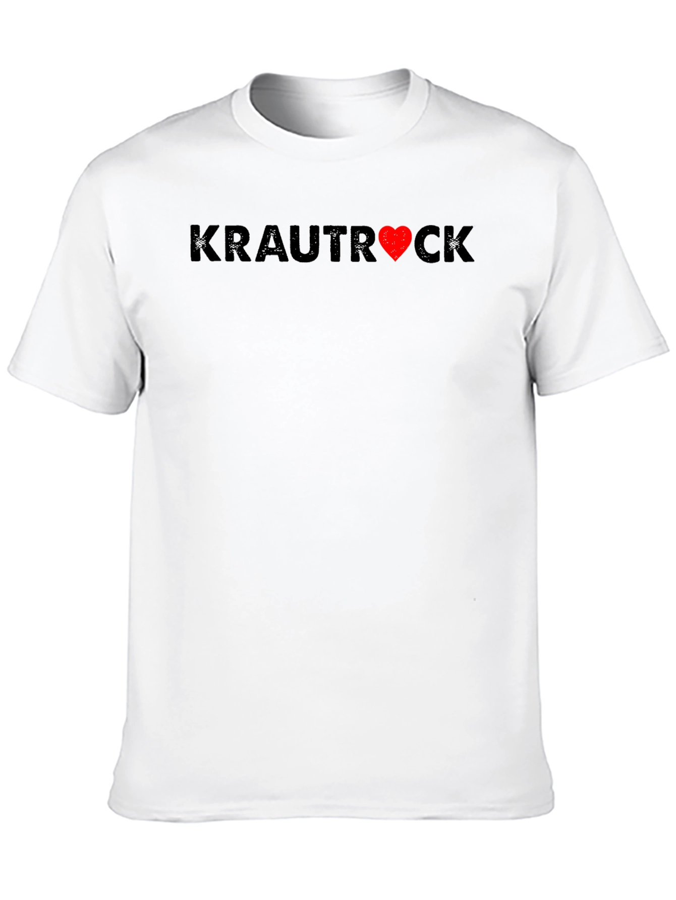 Krautrock Heart Graphic Tee - Soft Cotton Blend