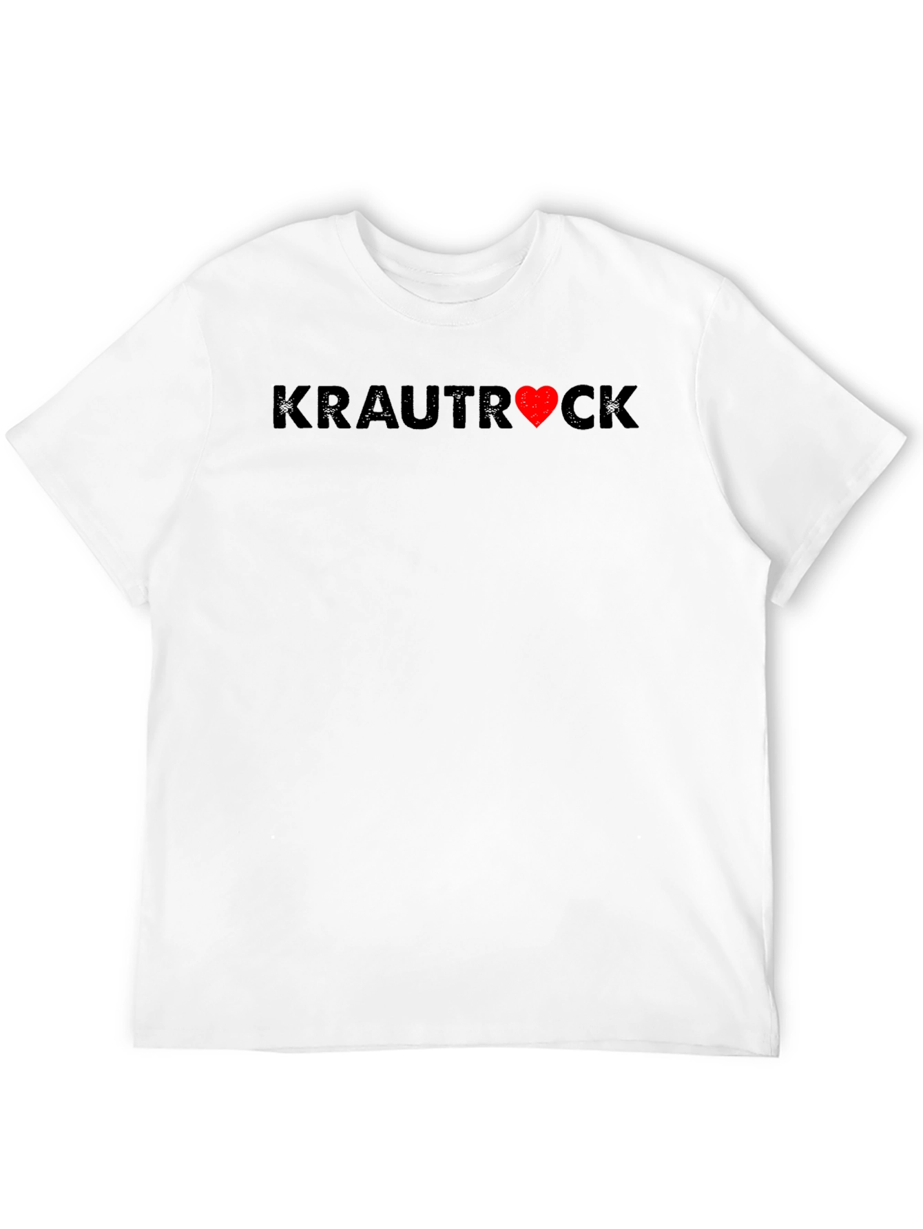 Krautrock Heart Graphic Tee - Soft Cotton Blend