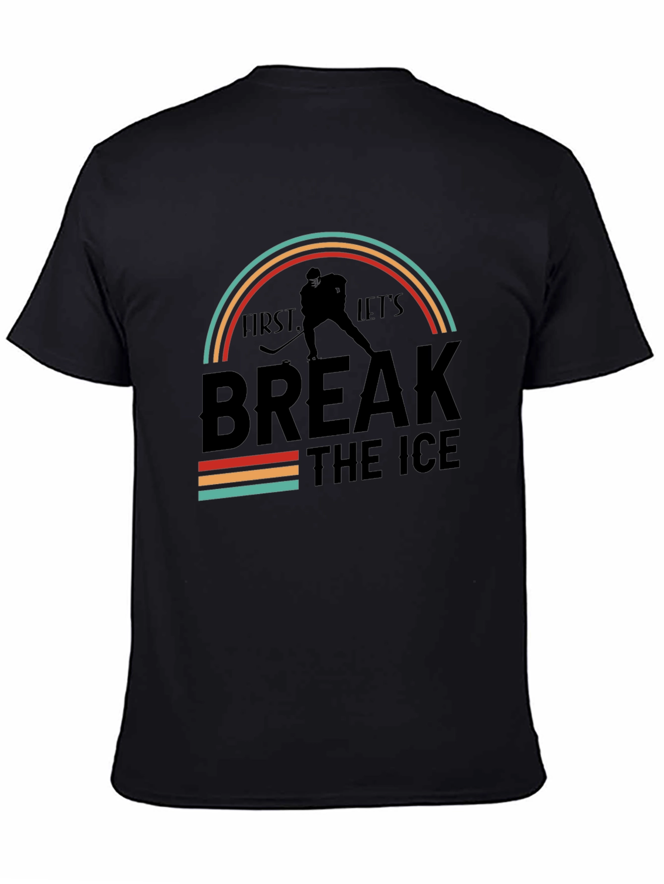 Break The Ice Hockey Graphic Tee