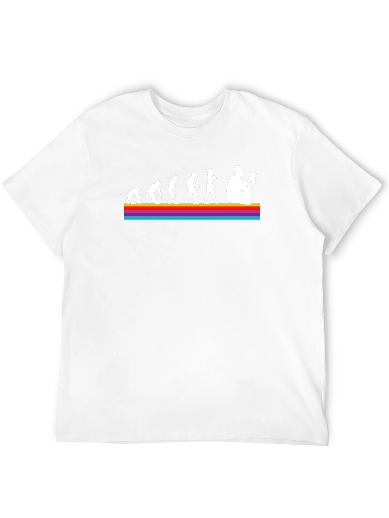 Evolution of Reading Graphic T-Shirt