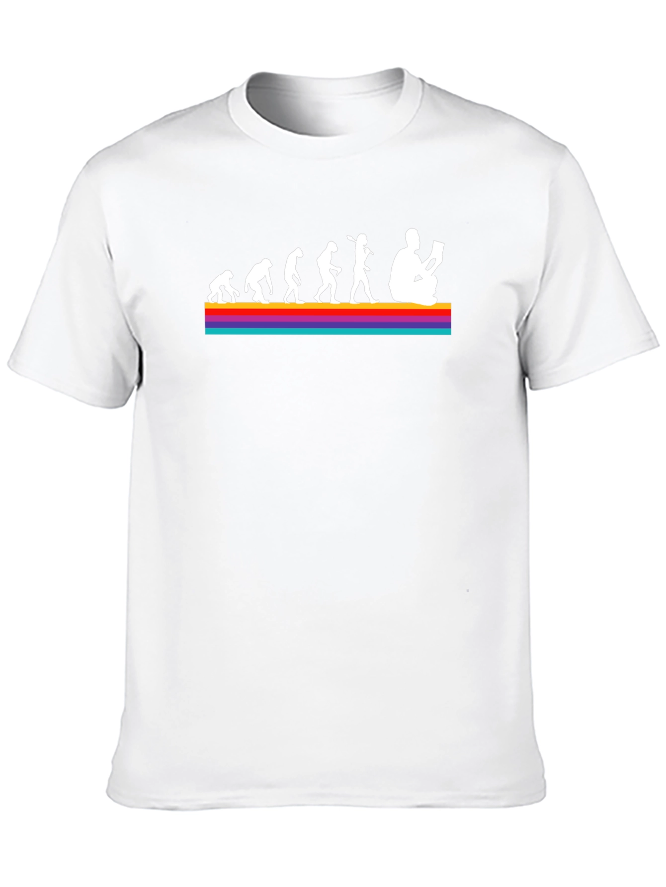 Evolution of Reading Graphic T-Shirt