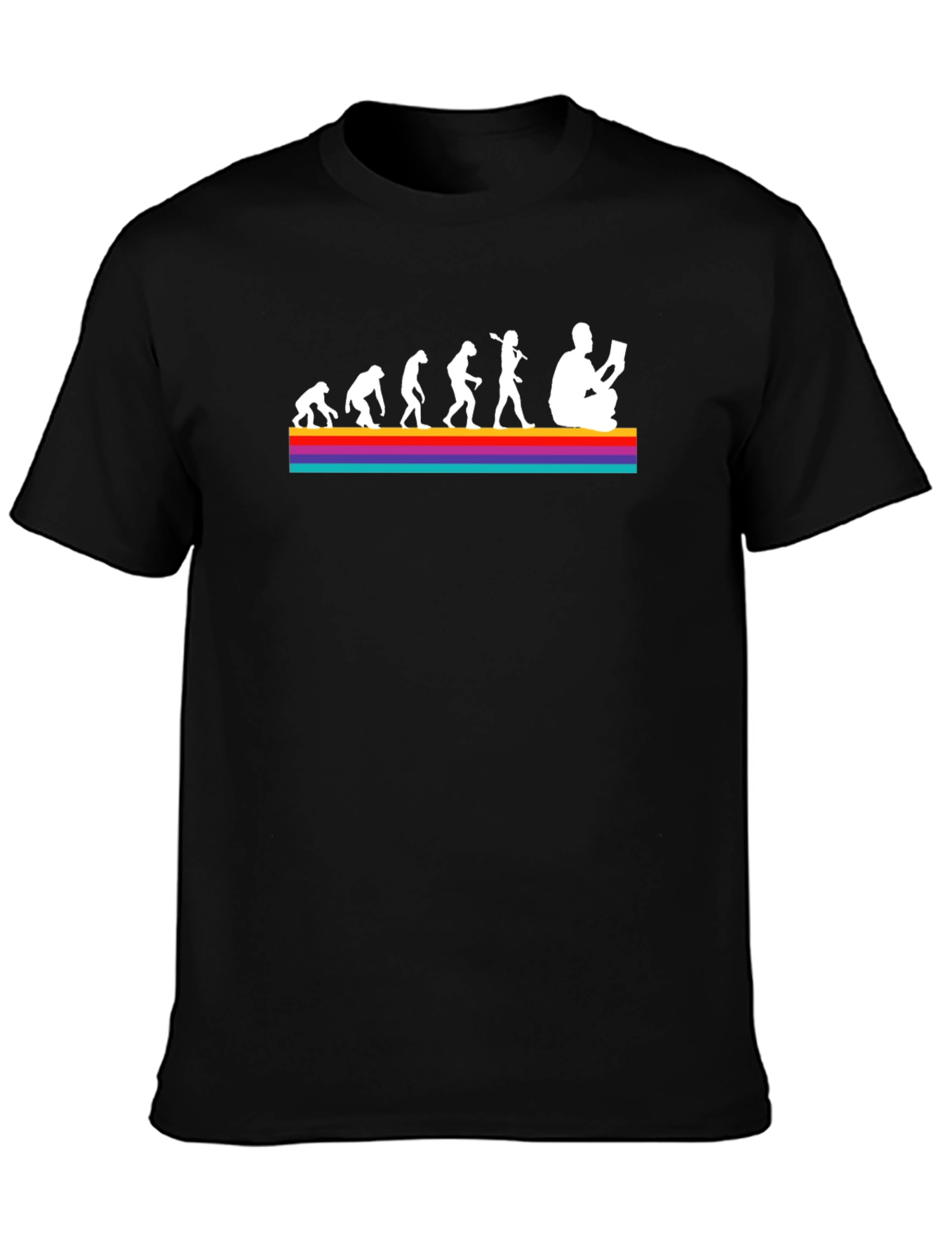 Evolution of Reading Graphic T-Shirt